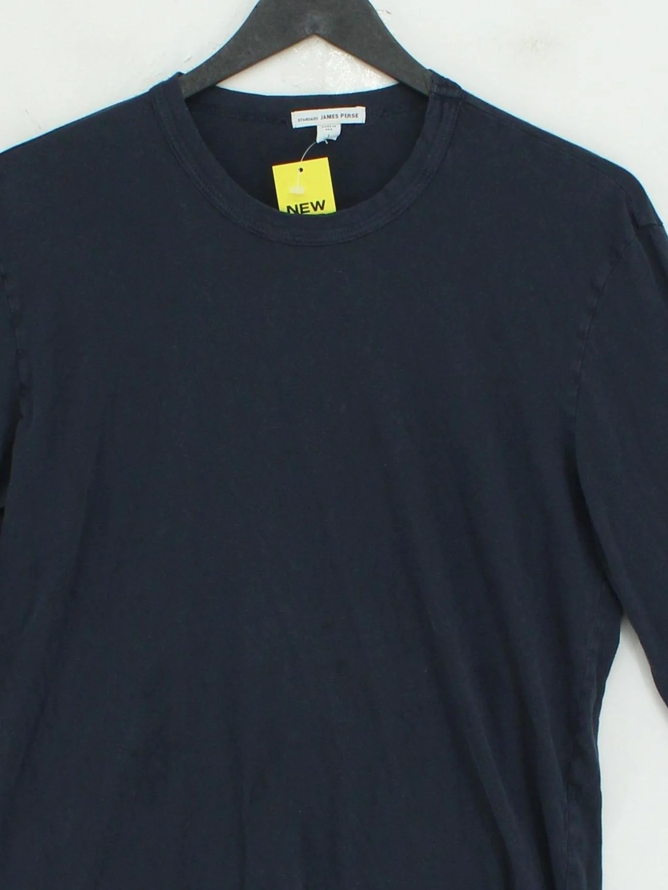 James Perse Men's T-Shirt S Blue 100% Cotton Basic - Image 3