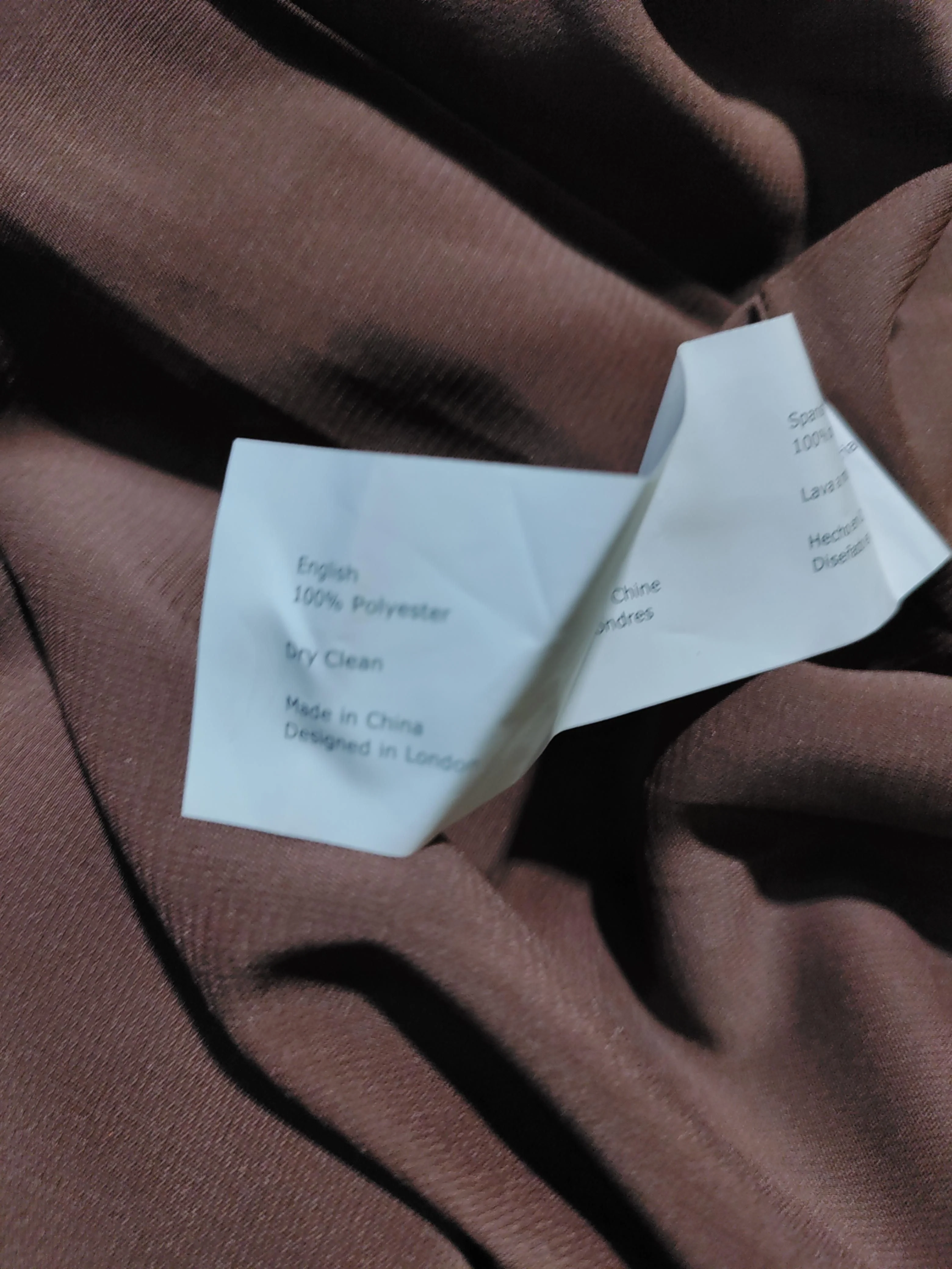 JARLO Maxi Dress UK6 in Brown - Image 6