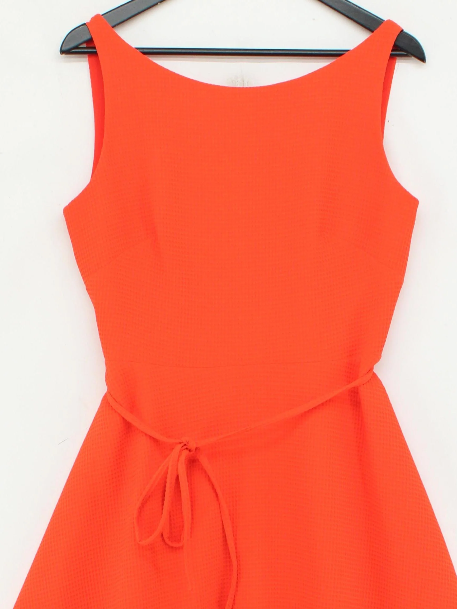 Jasper Conran A-Line Midi Dress UK12 in Orange - Image 3
