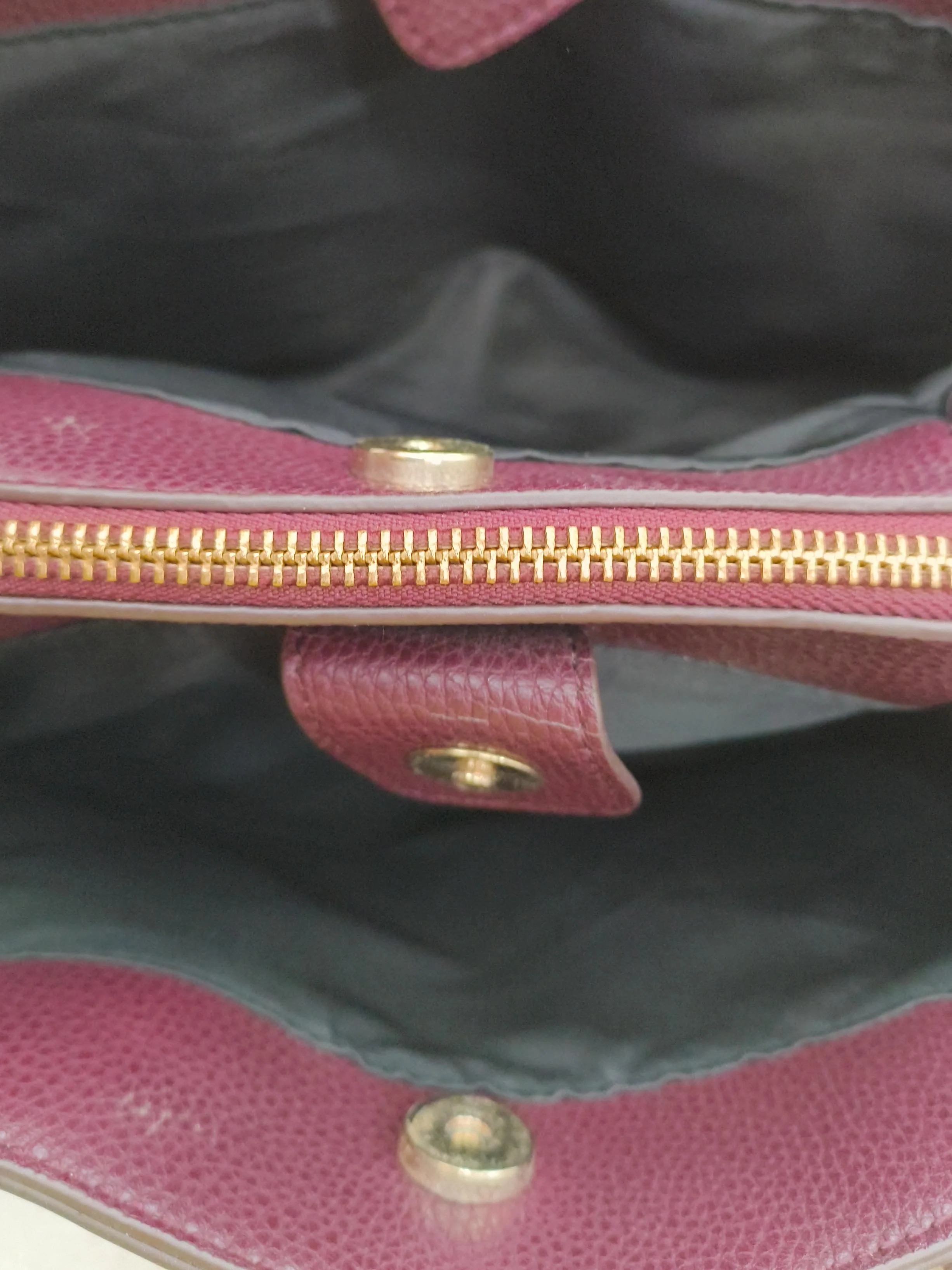 Jasper Conran Women's Bag Red Faux Leather with Polyester Tote - Image 4
