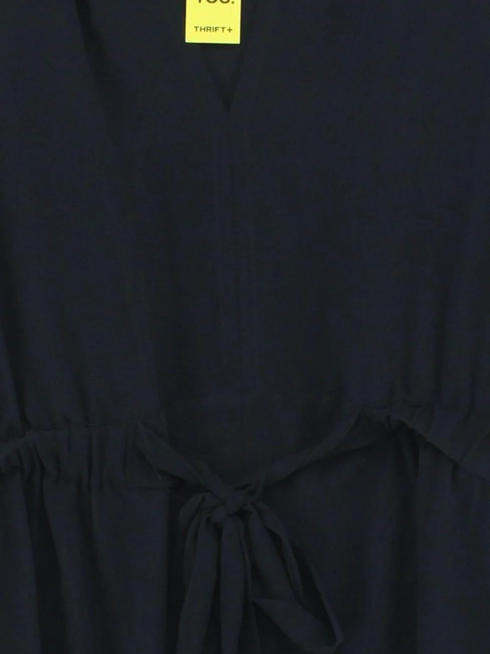 Jasper Conran Women's Top UK 14 Black 100% Polyester Sleeveless Collared Basic - Image 3