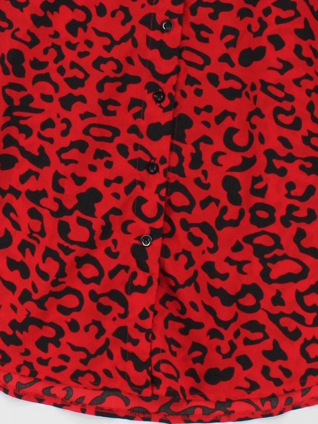 Jeuvre Women's Shirt UK 10 Red 100% Polyester Basic - Image 4