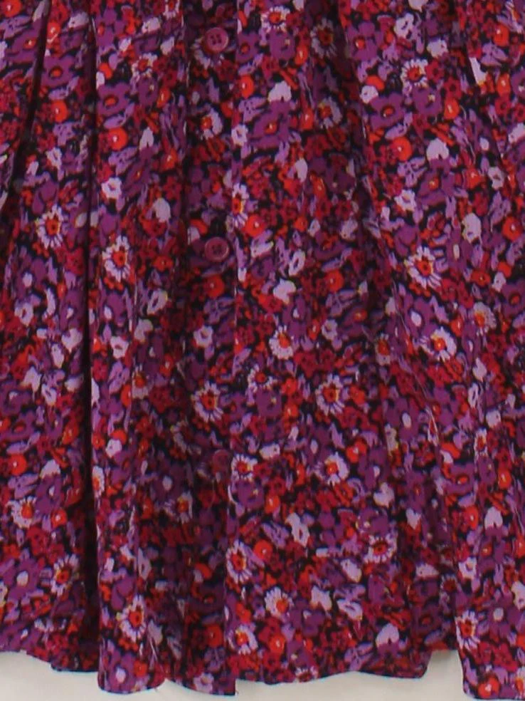Jigsaw Shirt Midi Dress UK12 in Multi - Image 4