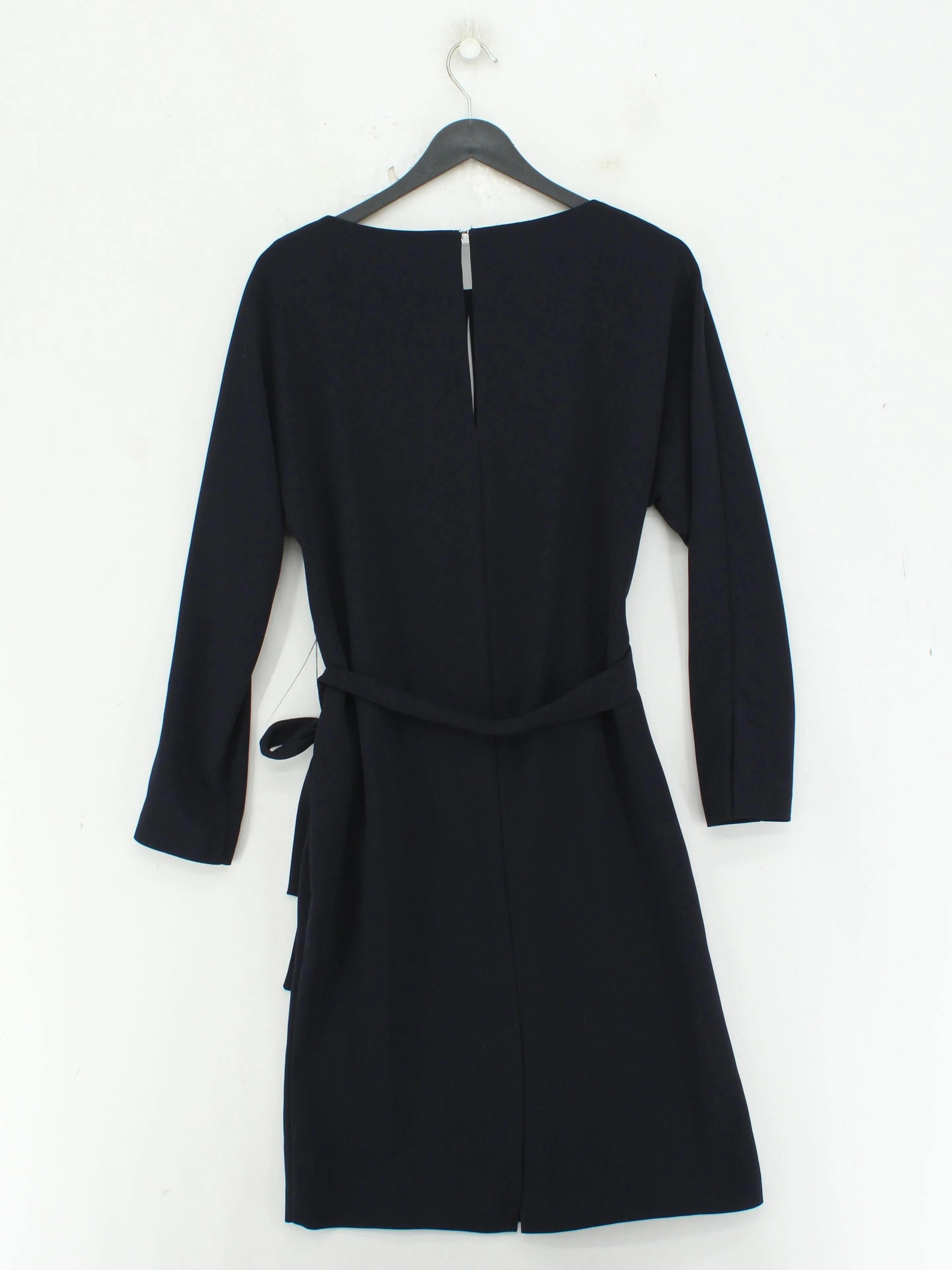 Jigsaw Shirt Mini Dress UK10 in Black - Image 2