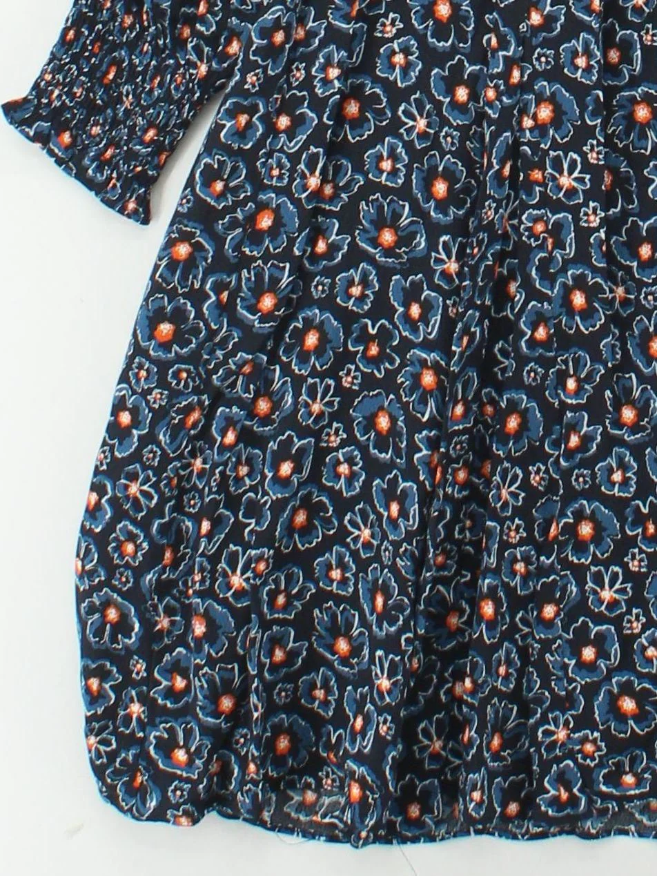 Jigsaw Shirt Mini Dress UK12 in Blue - Image 4