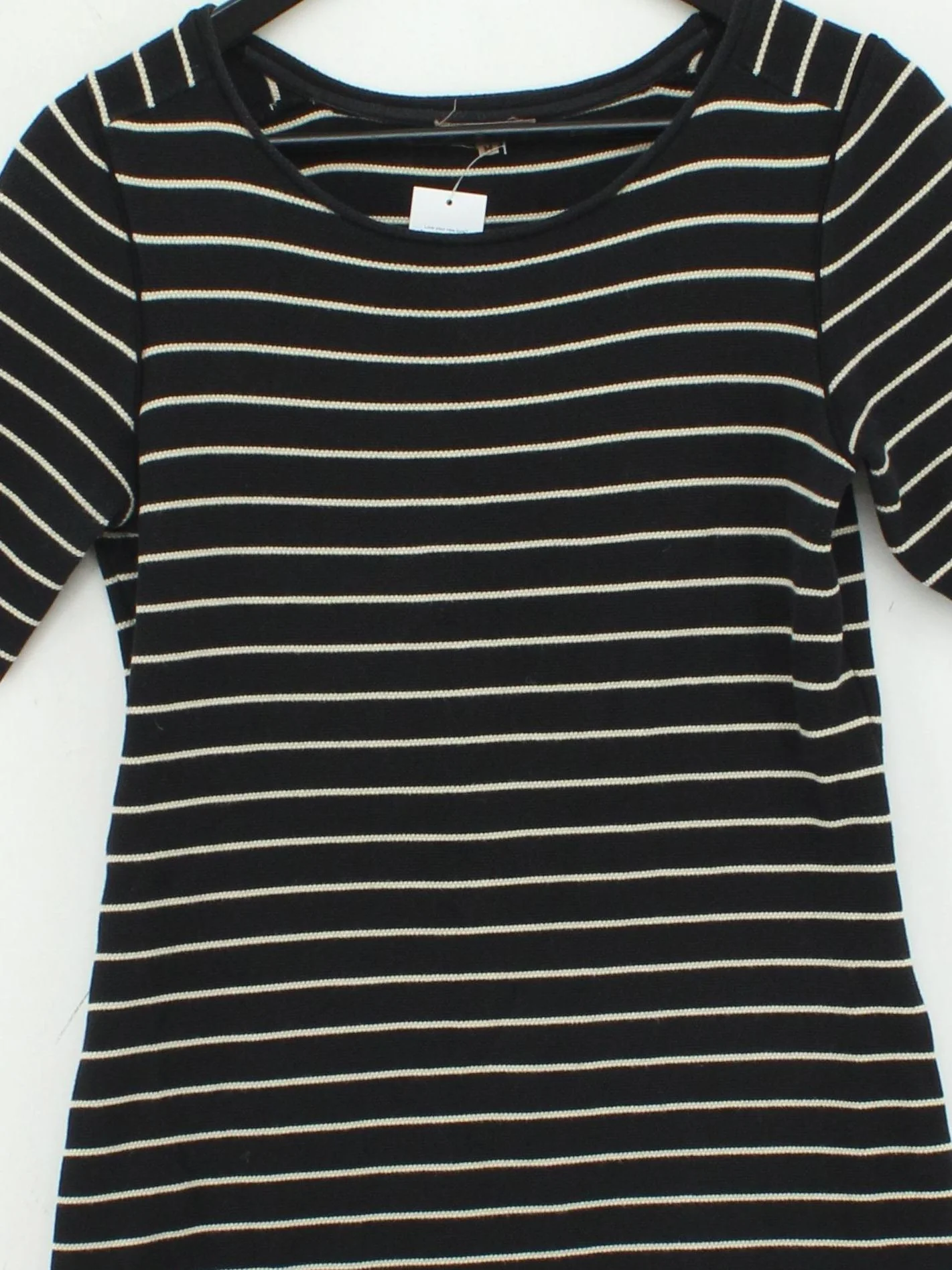 Jigsaw T-Shirt Mini Dress M in Black - Image 3