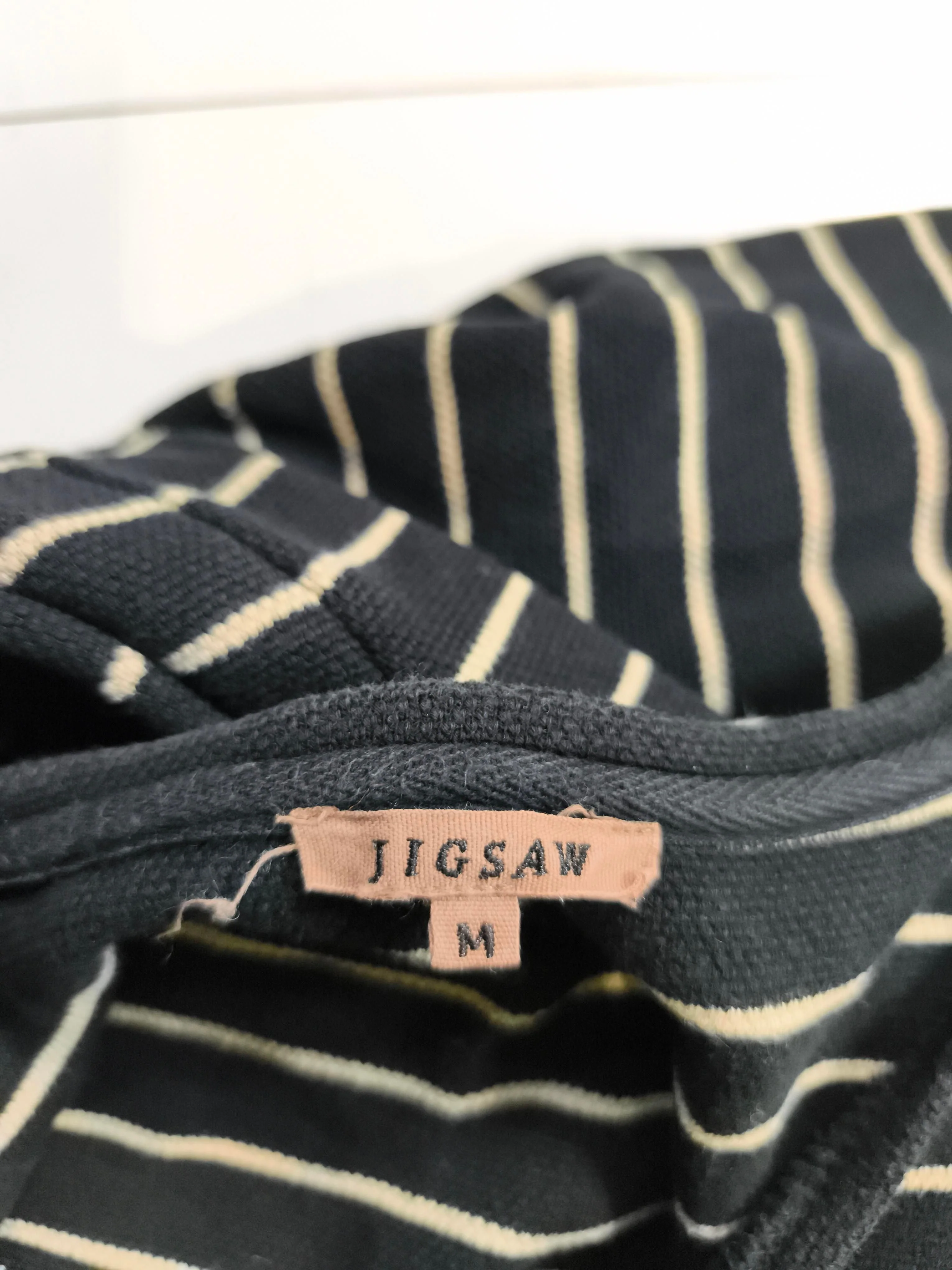 Jigsaw T-Shirt Mini Dress M in Black - Image 5