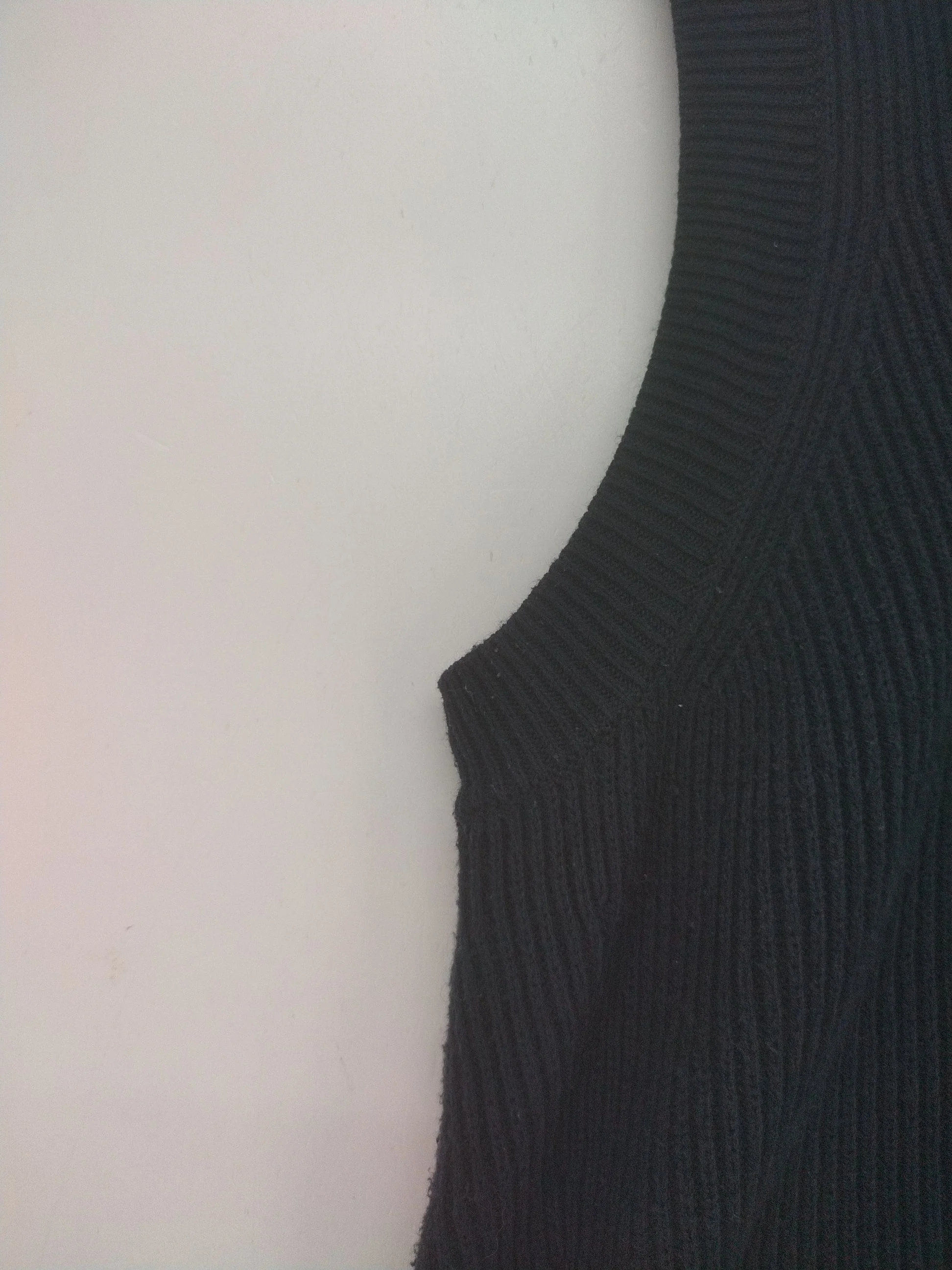 Jigsaw Women's Jumper XL Blue Cotton with Polyamide, Wool V-Neck Vest - Image 5