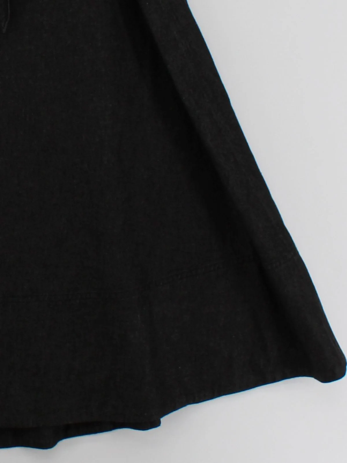 Jigsaw Women's Maxi Skirt UK 10 Black 100% Cotton Long Maxi - Image 4