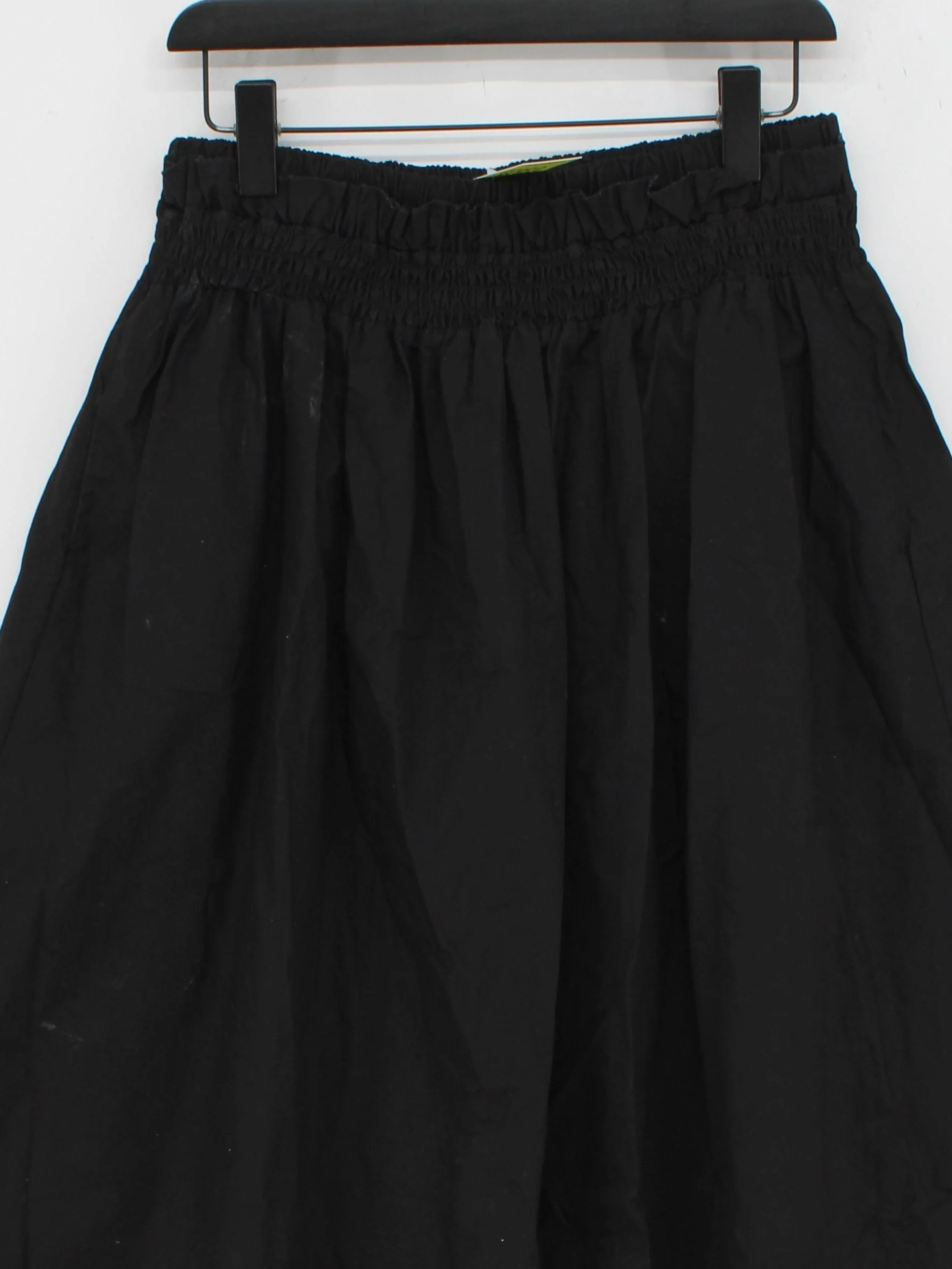 Jigsaw Women's Midi Skirt UK 10 Black 100% Cotton Midi A-Line - Image 3
