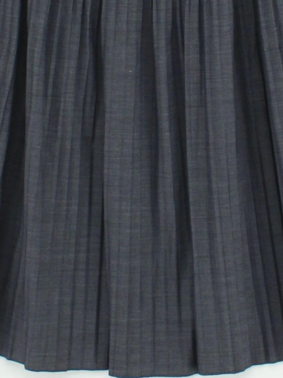 Jigsaw Women's Midi Skirt UK 10 Grey Polyester with Viscose, Elastane Pleated - Image 4