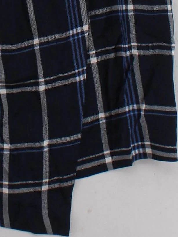 Jigsaw Women's Midi Skirt UK 8 Multi Checkered 100% Viscose Midi Wrap - Image 4