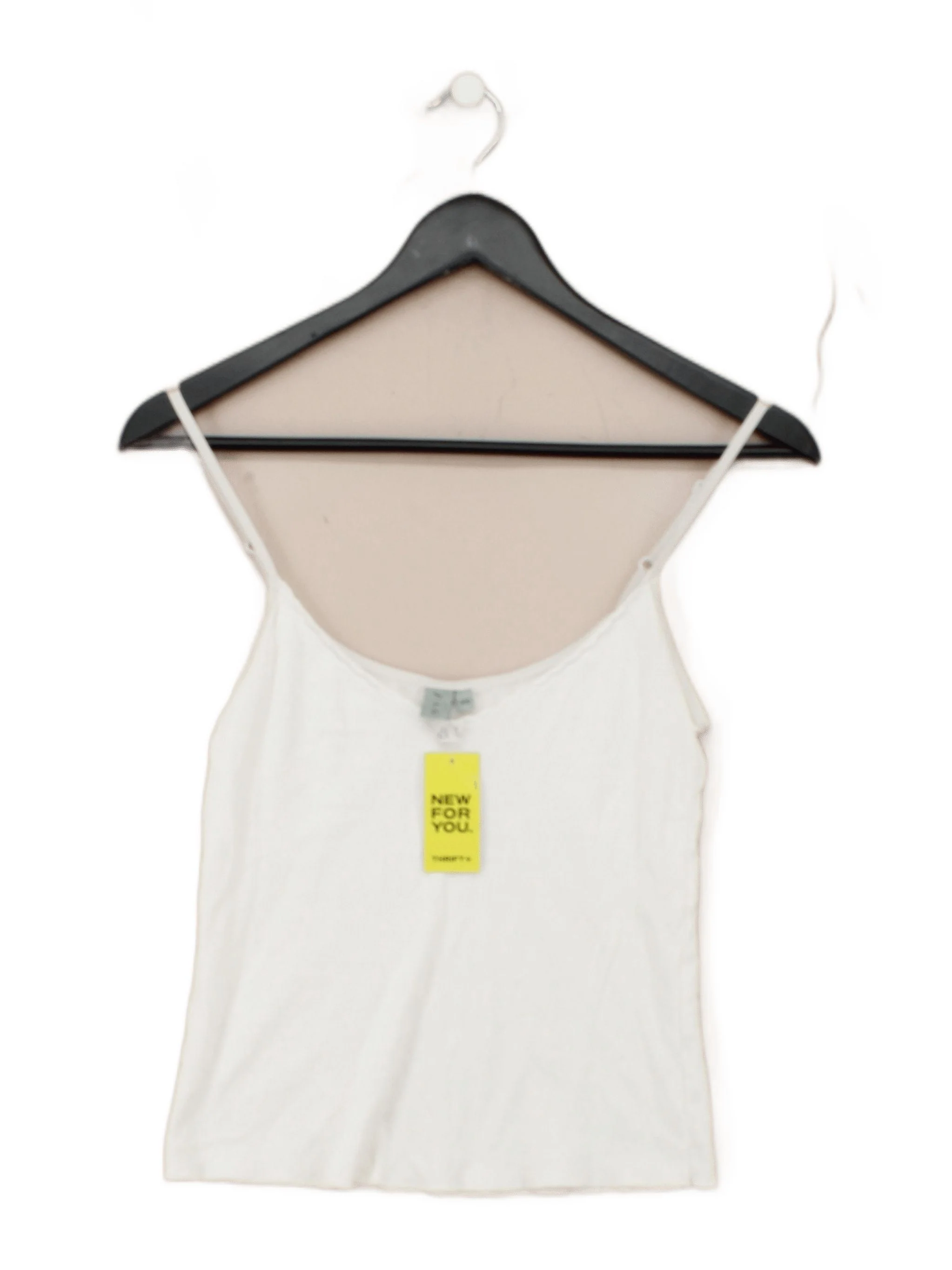 Jigsaw Women's T-Shirt XS White 100% Cotton Sleeveless Round Neck Camisole