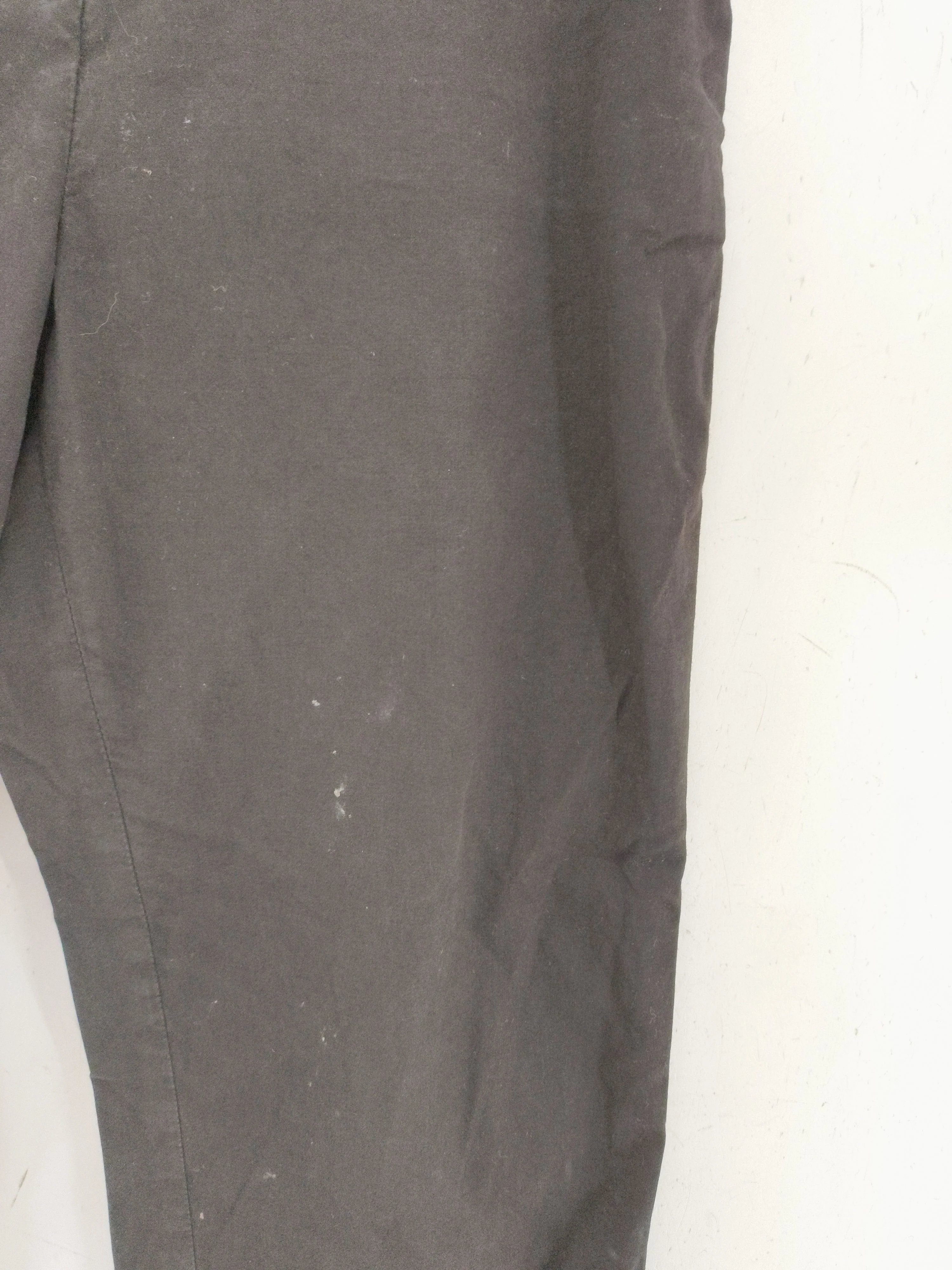 Jigsaw Women's Trousers UK 6 Black Cotton with Elastane Straight Chino - Image 5