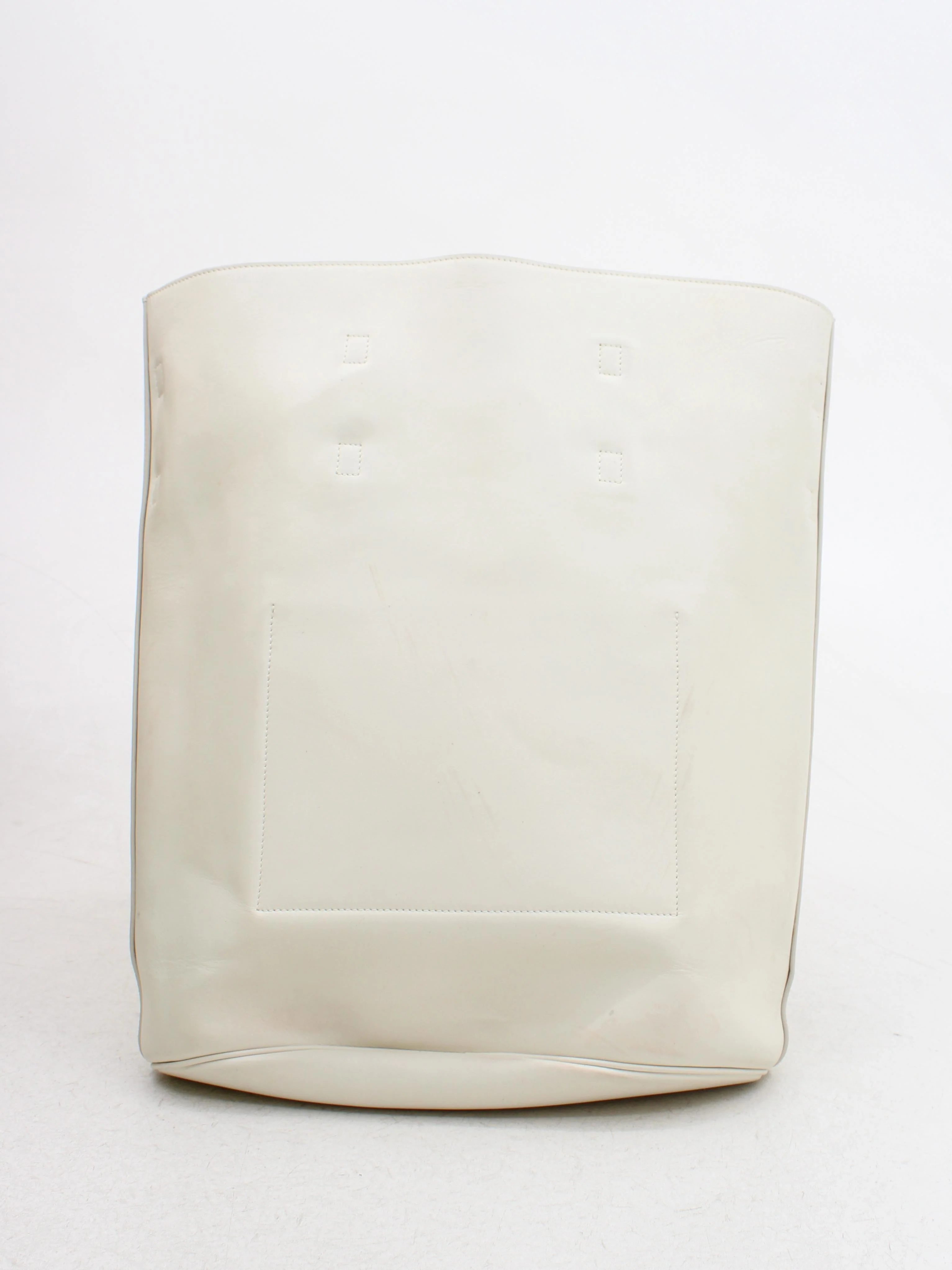 Jil Sander Women's Bag Cream 100% Leather Tote - Image 2