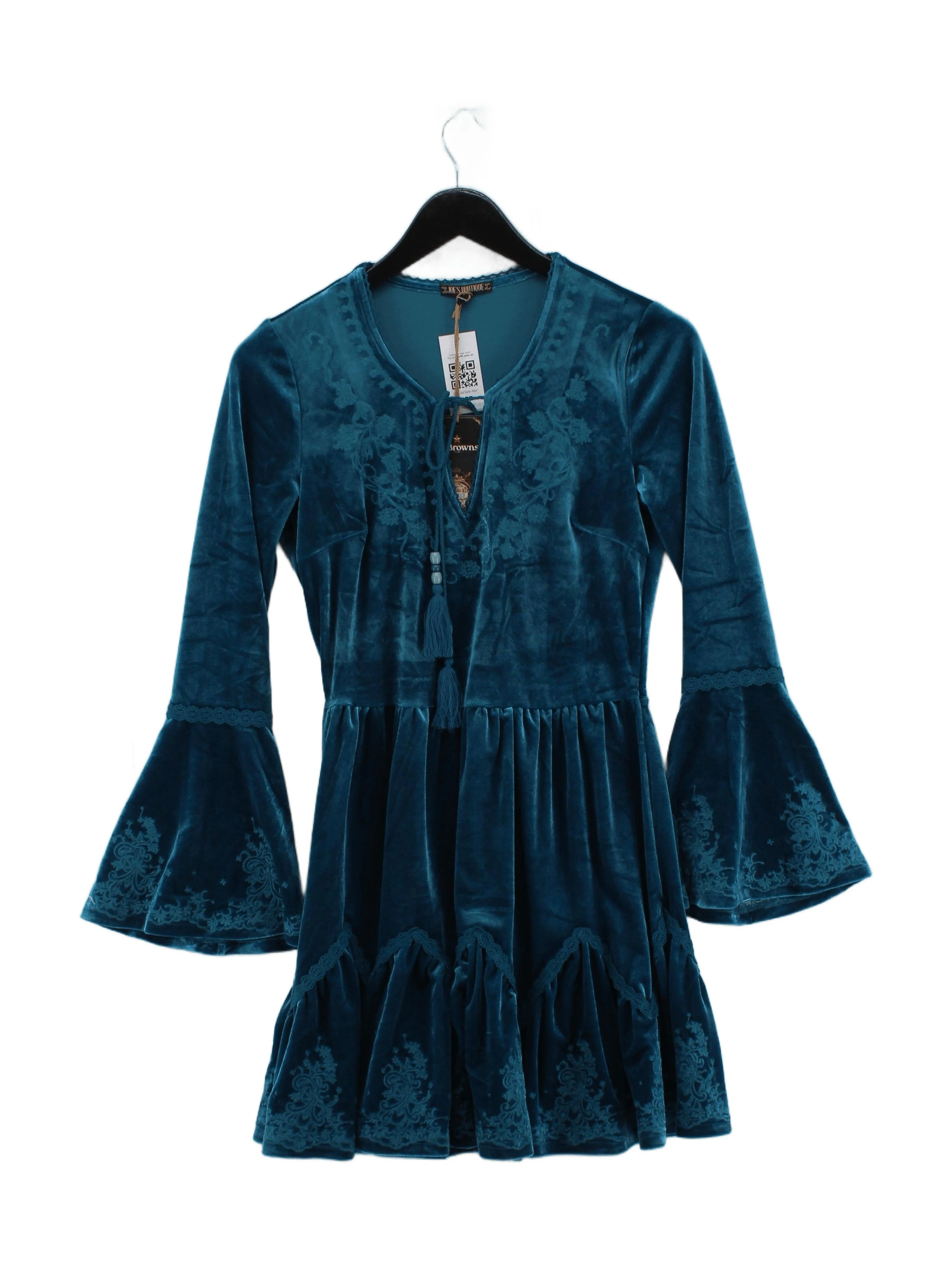 Joe Browns A-Line Midi Dress UK8 in Blue