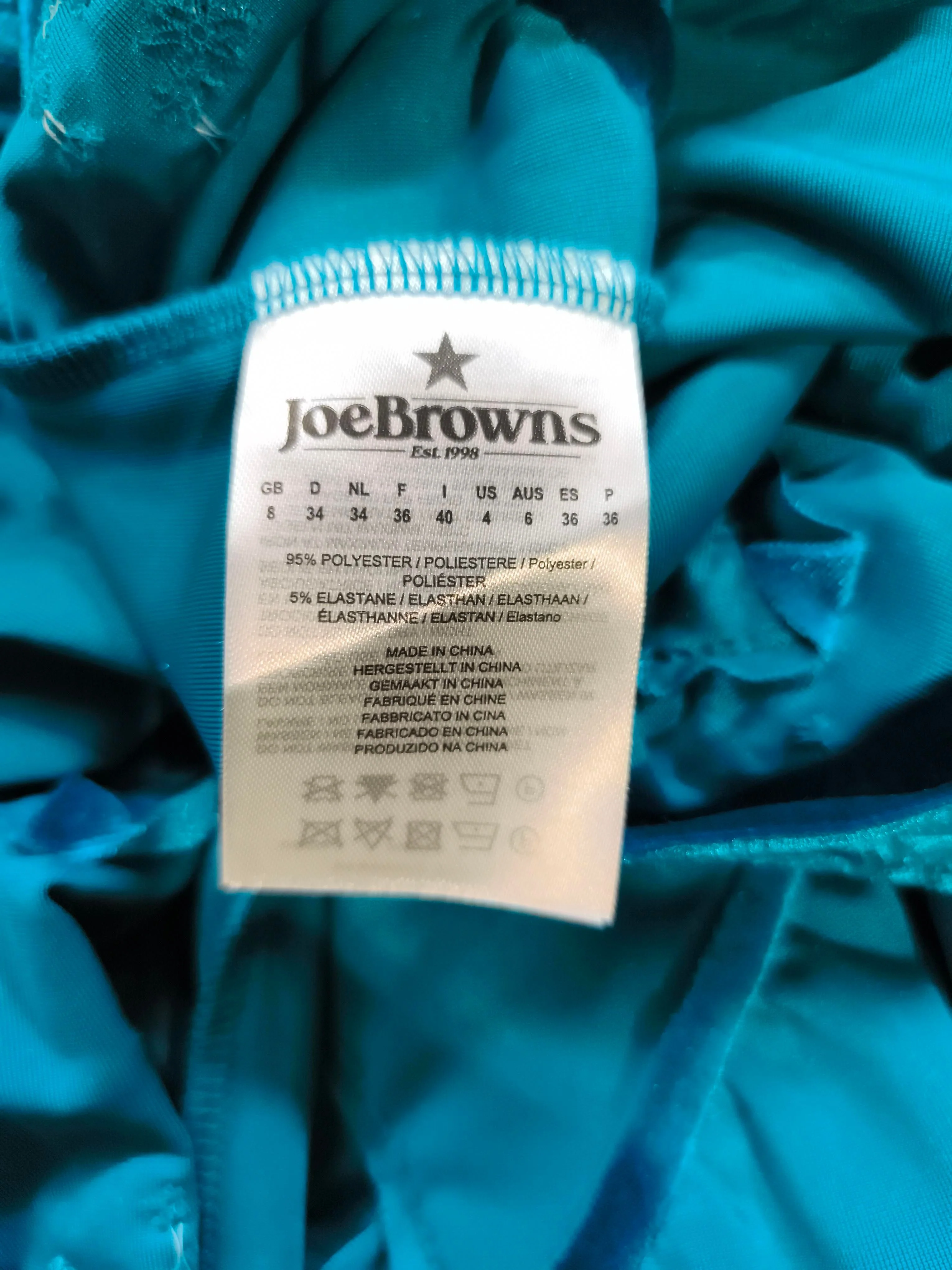 Joe Browns A-Line Midi Dress UK8 in Blue - Image 6