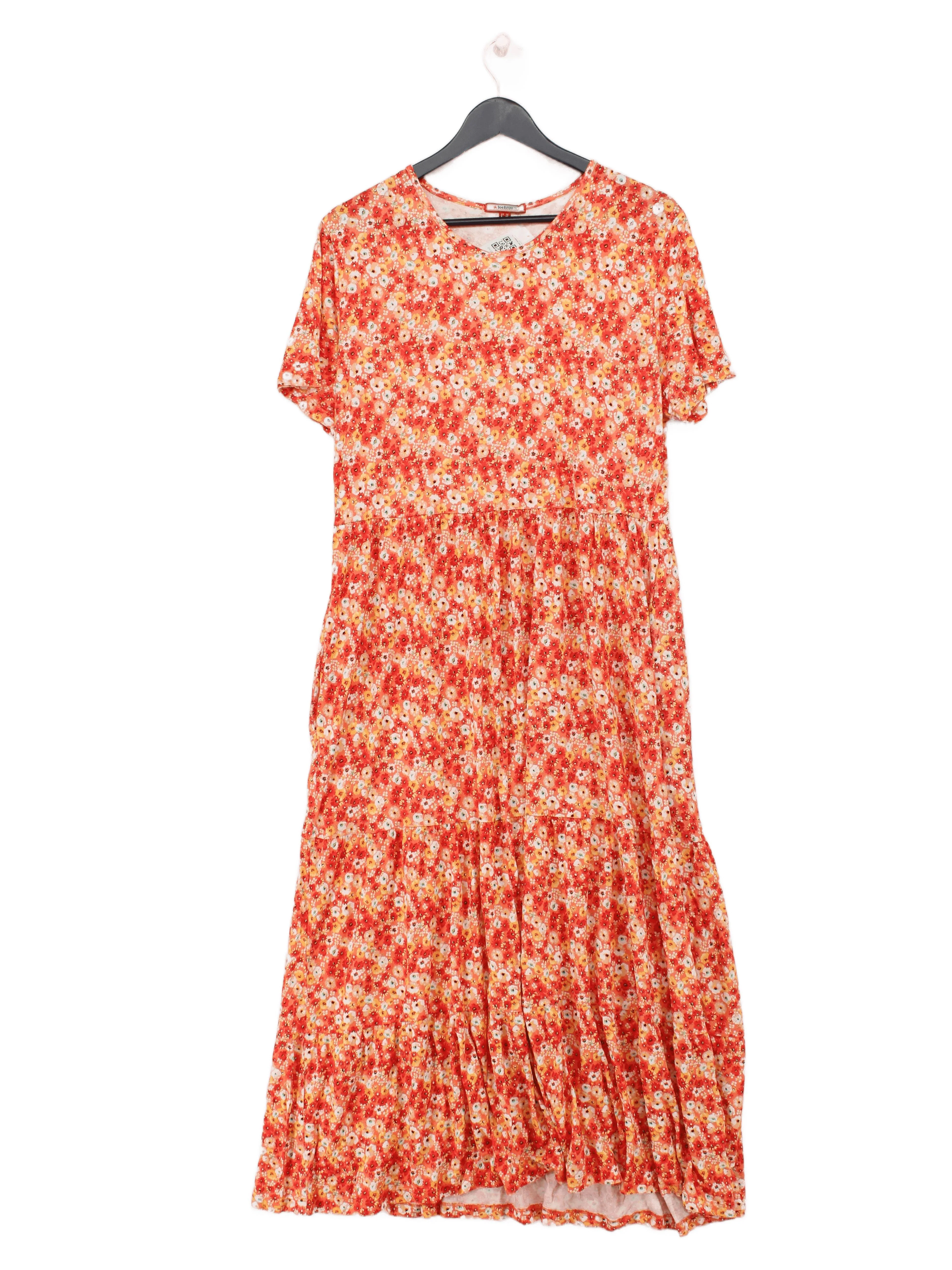 Joe Browns Jumper Midi Dress UK18 in Orange
