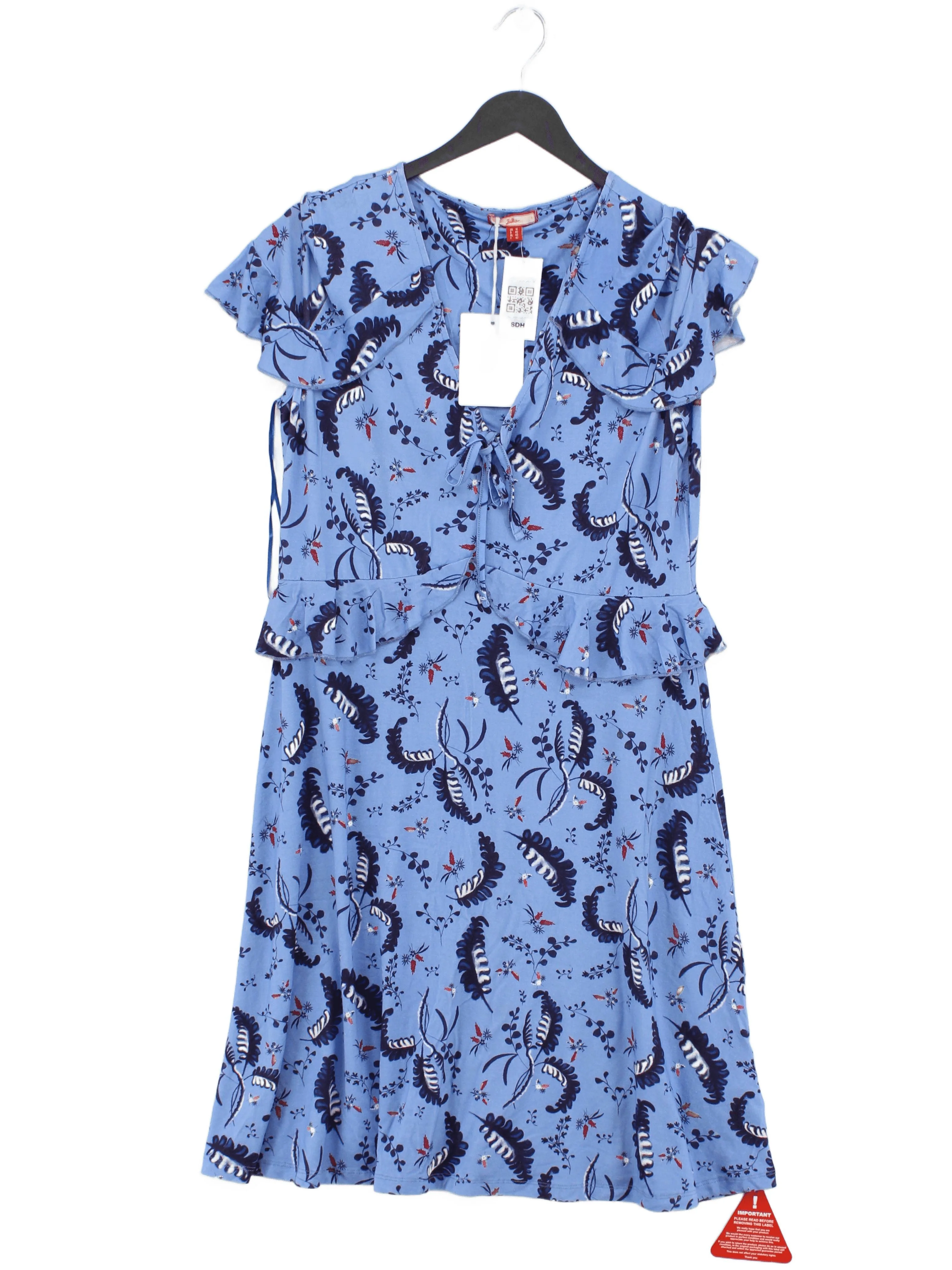 Joe Browns Shirt Midi Dress UK14 in Blue