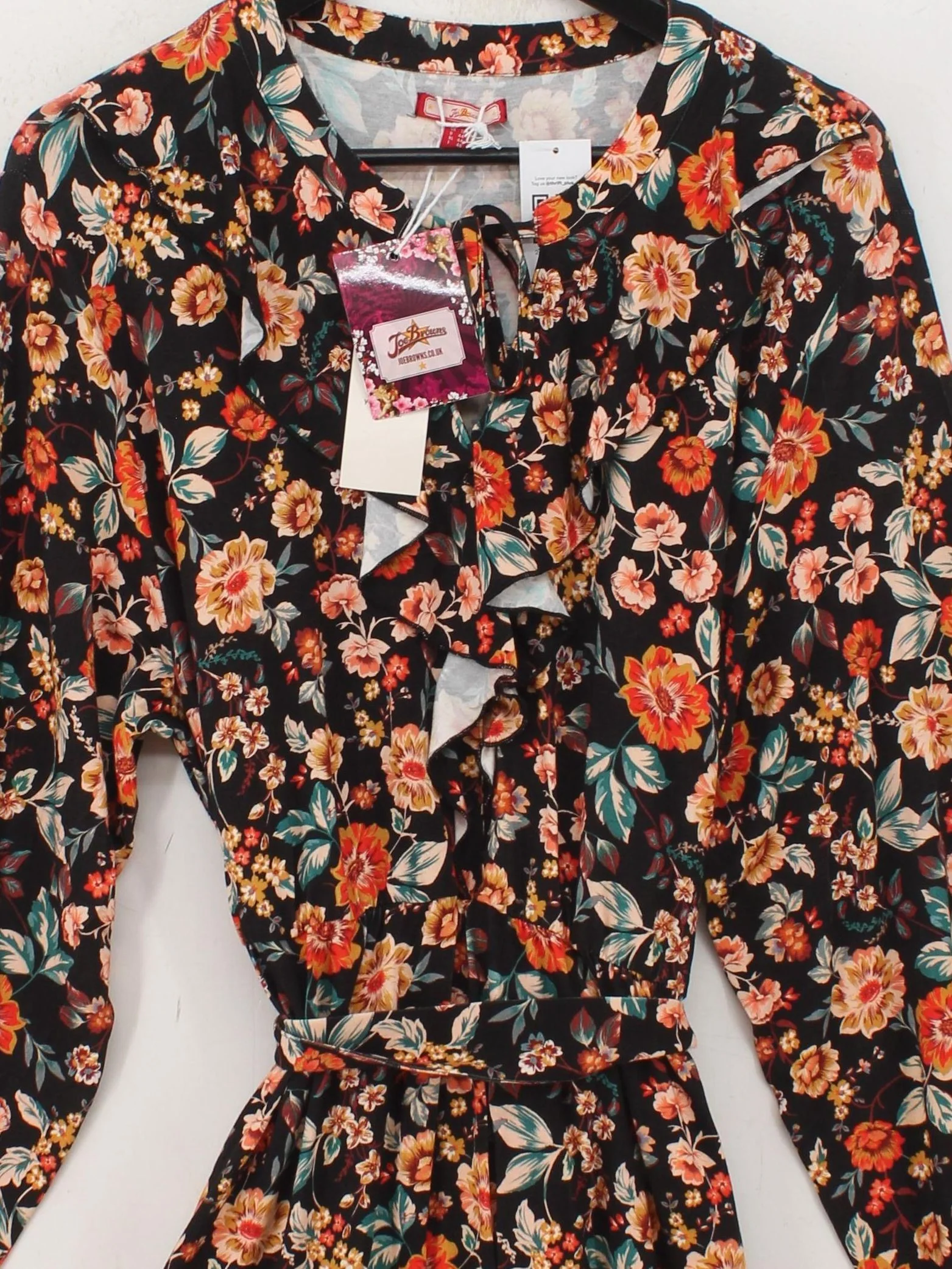 Joe Browns Shirt Midi Dress UK18 in Black - Image 3