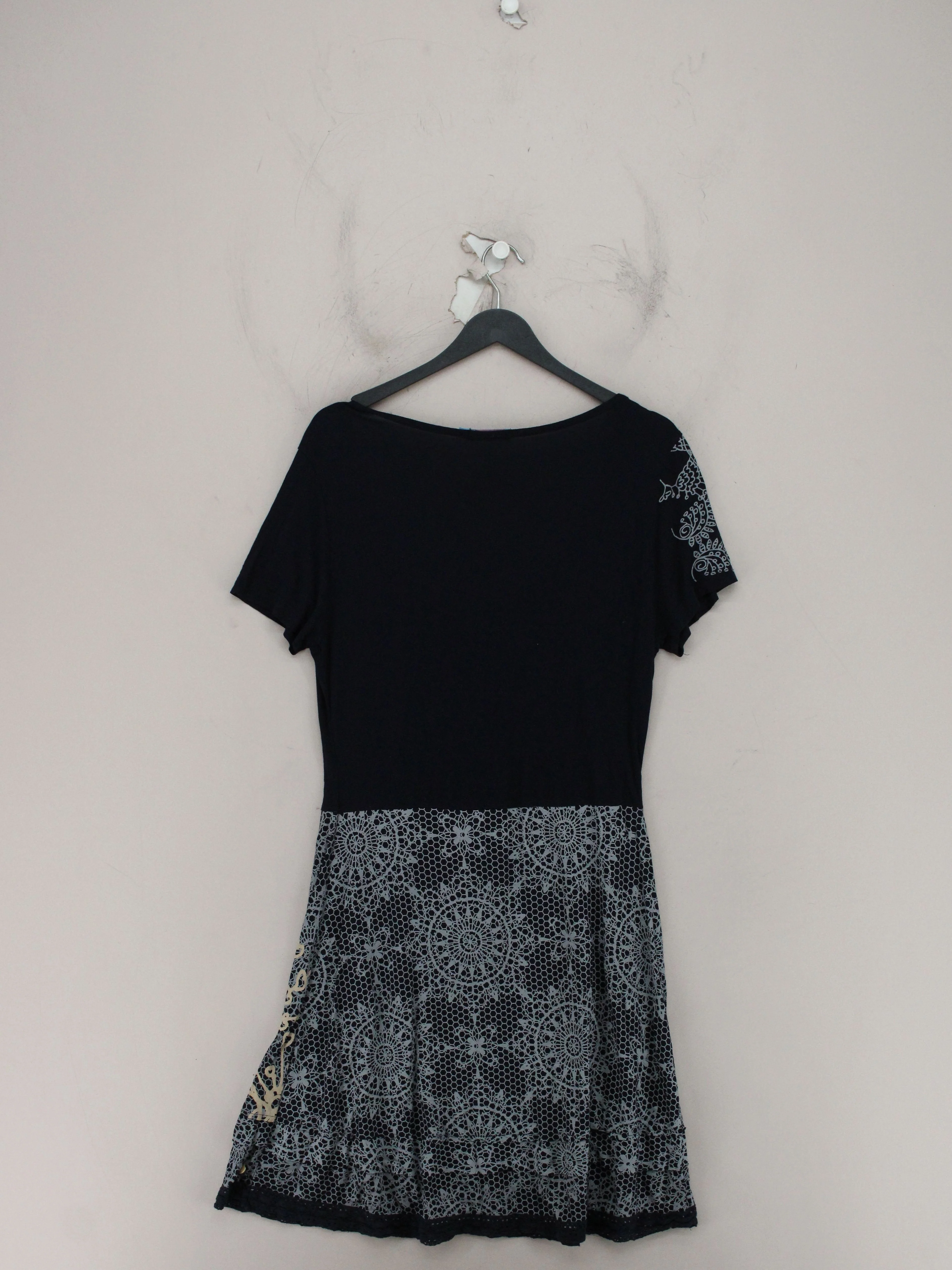 Joe Browns Skater Mini Dress UK16 in Black - Image 2