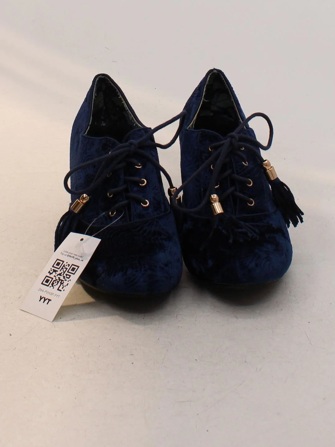 Joe Browns Women's Heels UK 7 Blue Floral 100% Other Court - Image 2
