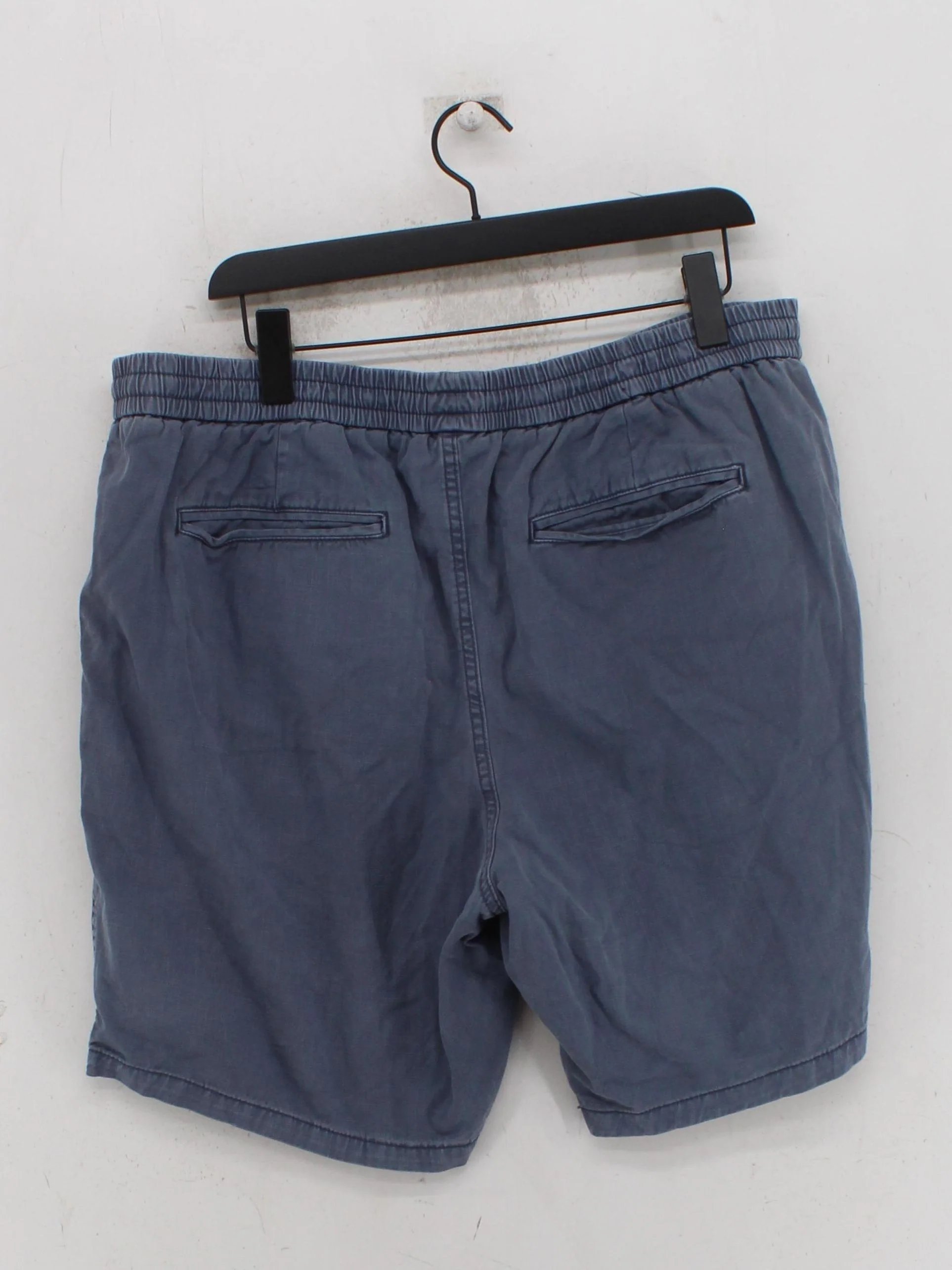 John Lewis & Partners Men's Shorts XXL Blue 100% Cotton Chino - Image 2