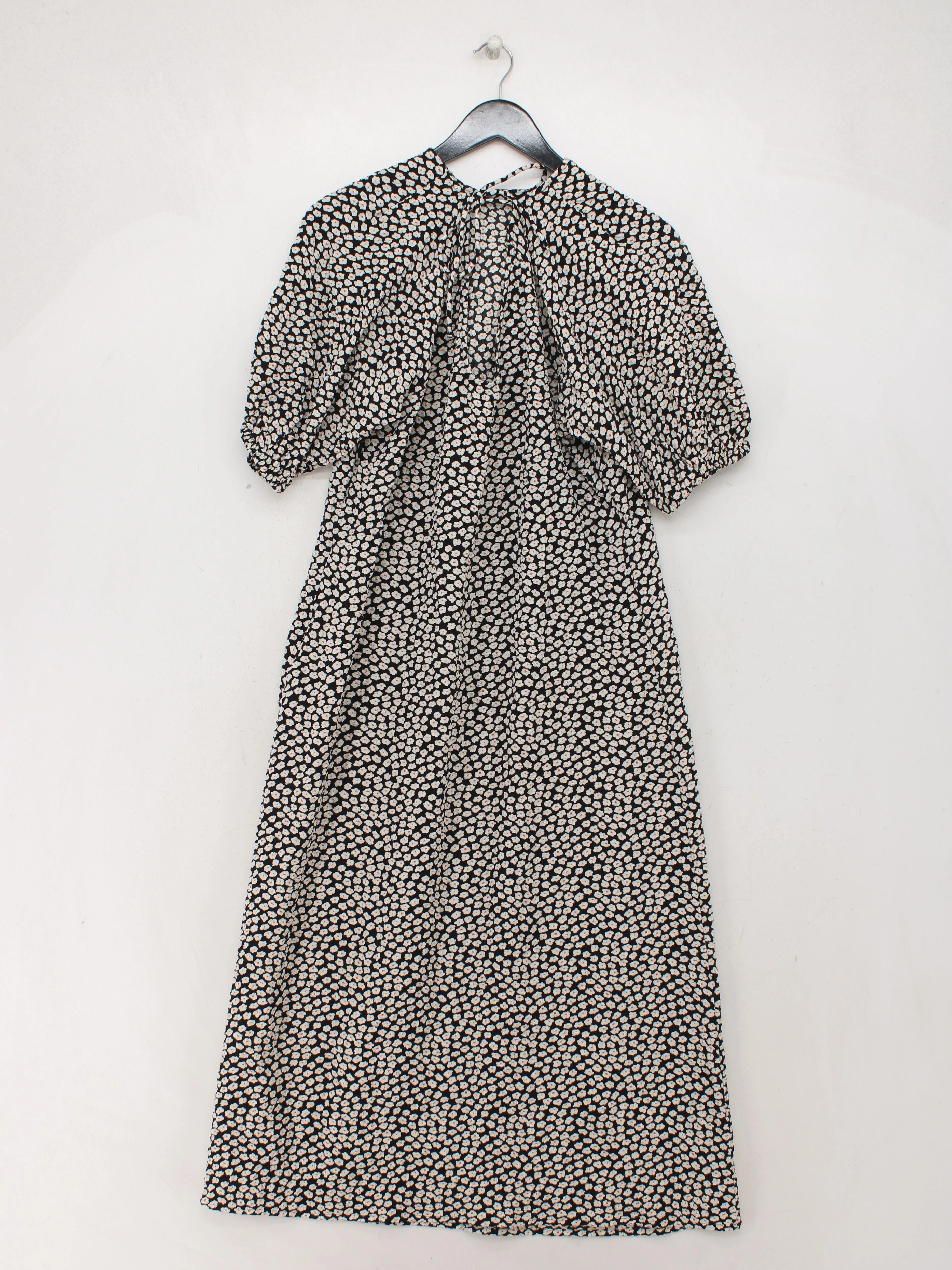 John Lewis & Partners T-Shirt Midi Dress UK16 in Black - Image 2