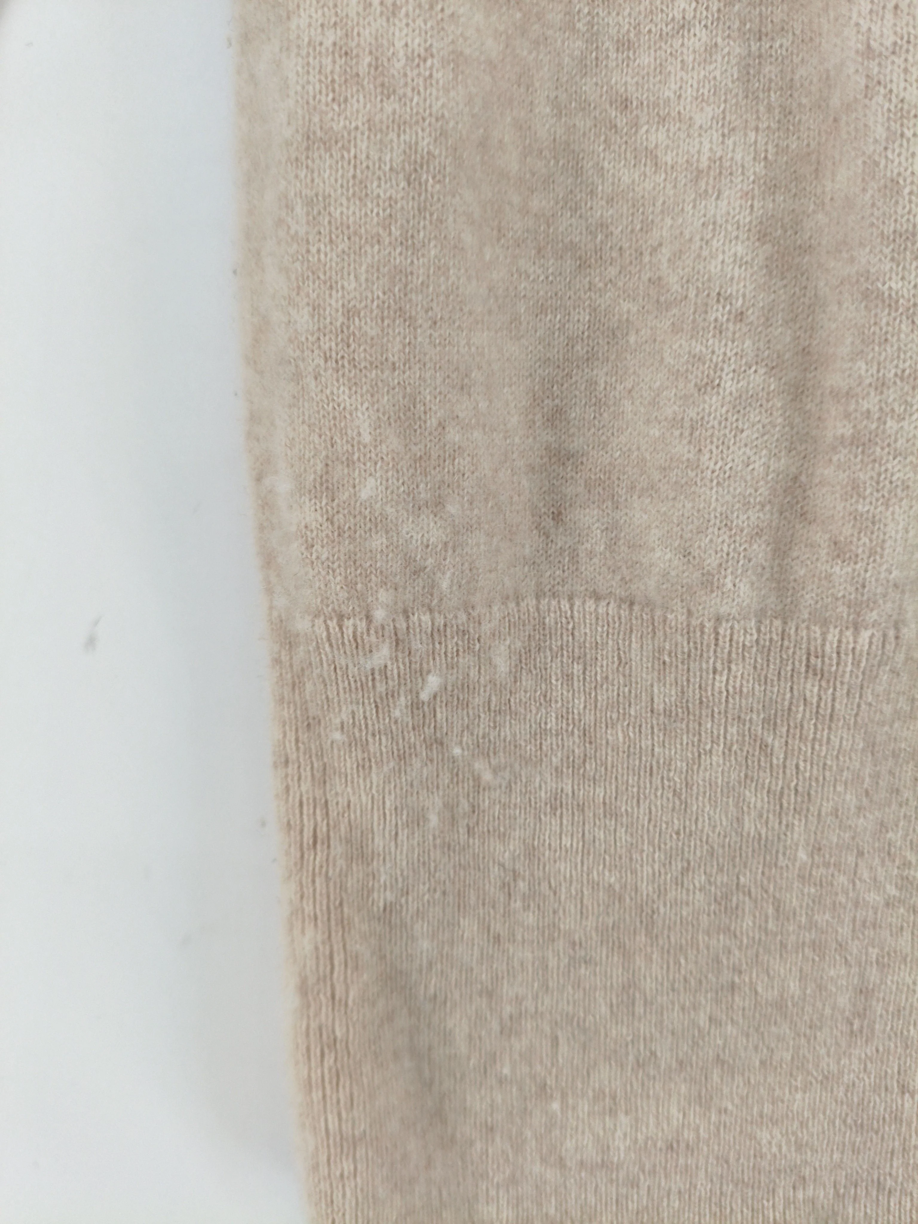 John Lewis & Partners Women's Jumper UK 14 Cream 100% Cashmere Pullover - Image 5