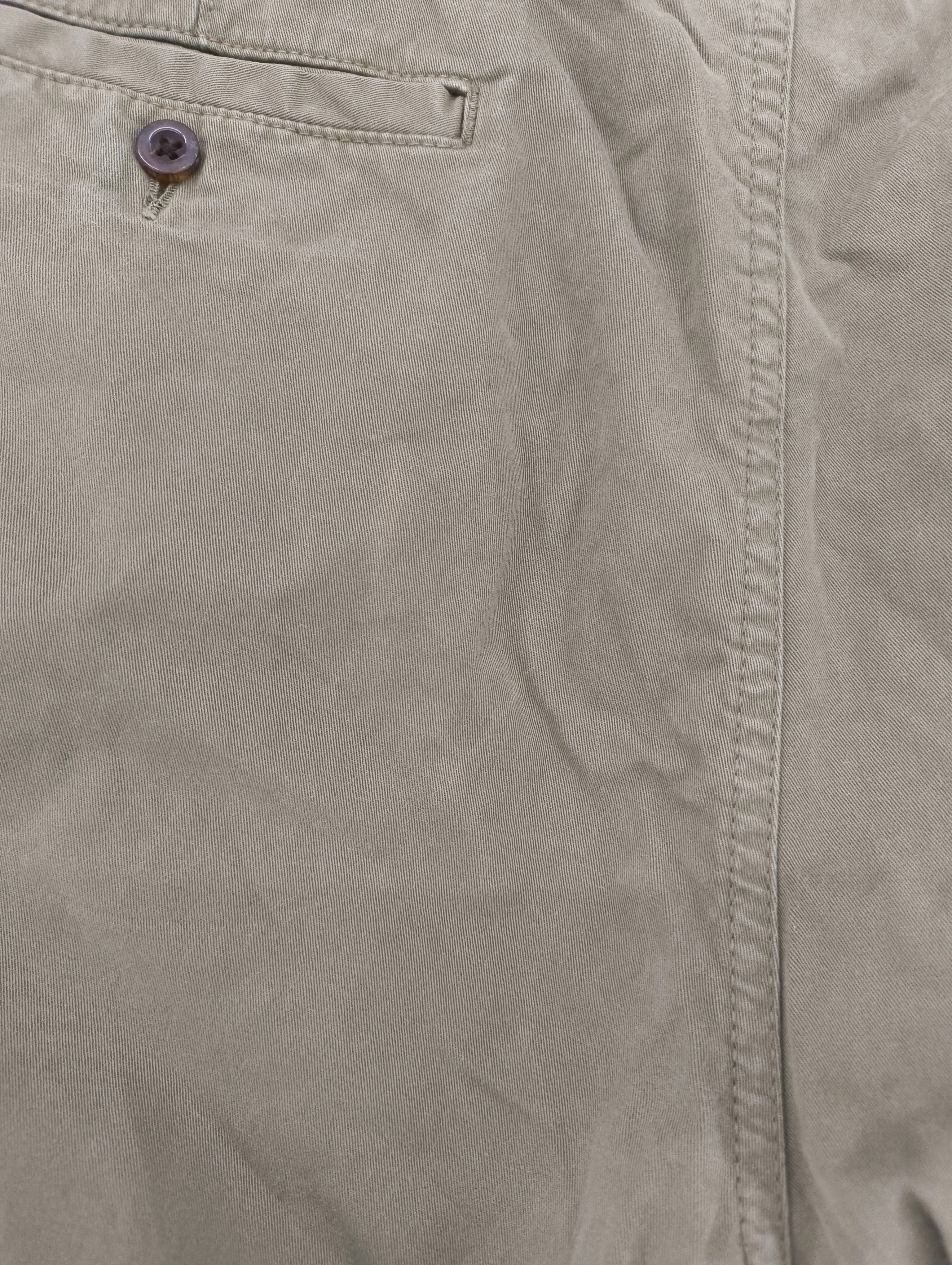 John Lewis & Partners Women's Trousers UK 16 Green Cotton with Elastane Chino - Image 5