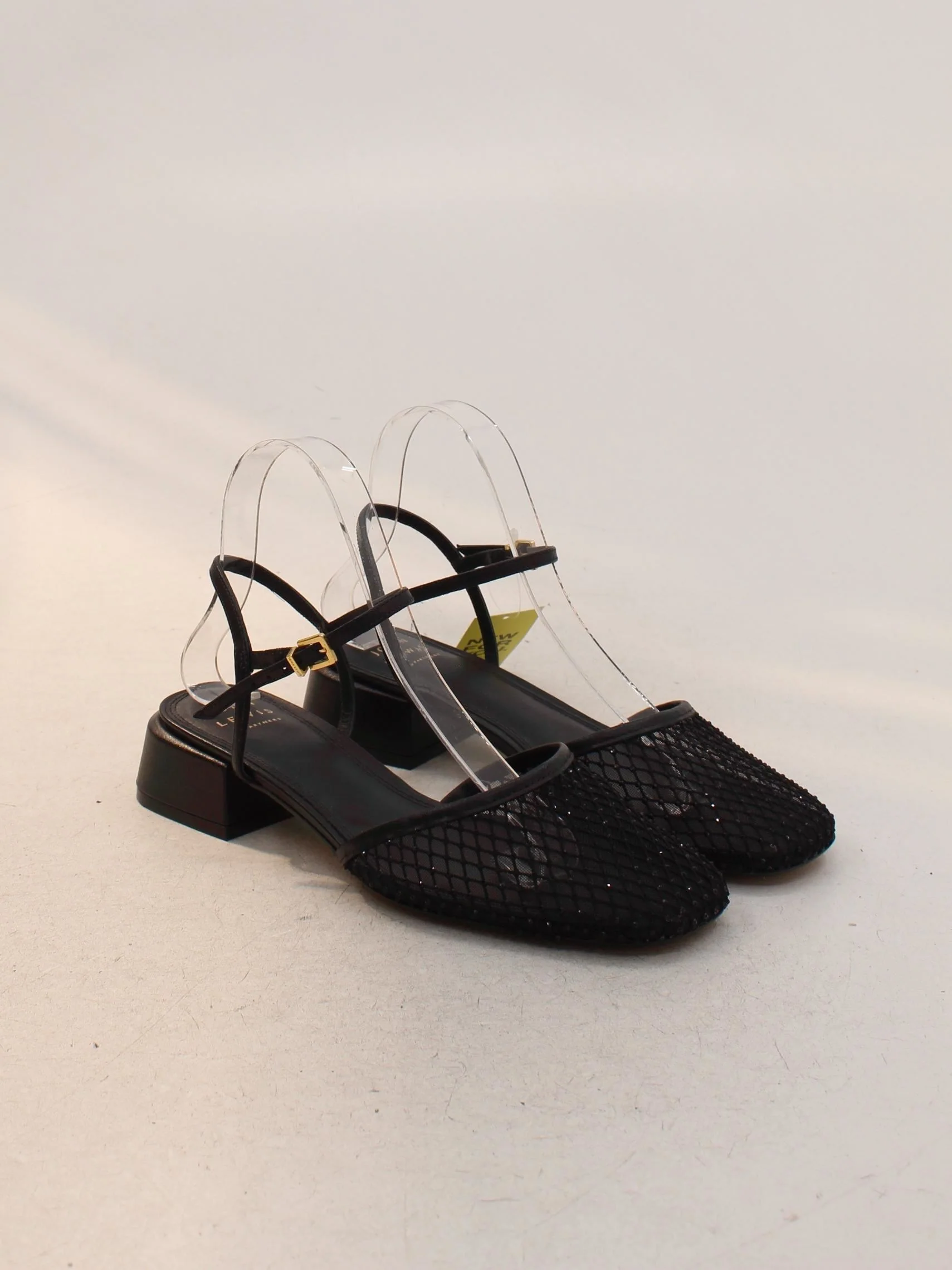 John Lewis Women's Sandals UK 6 Black 100% Other Strappy - Image 4