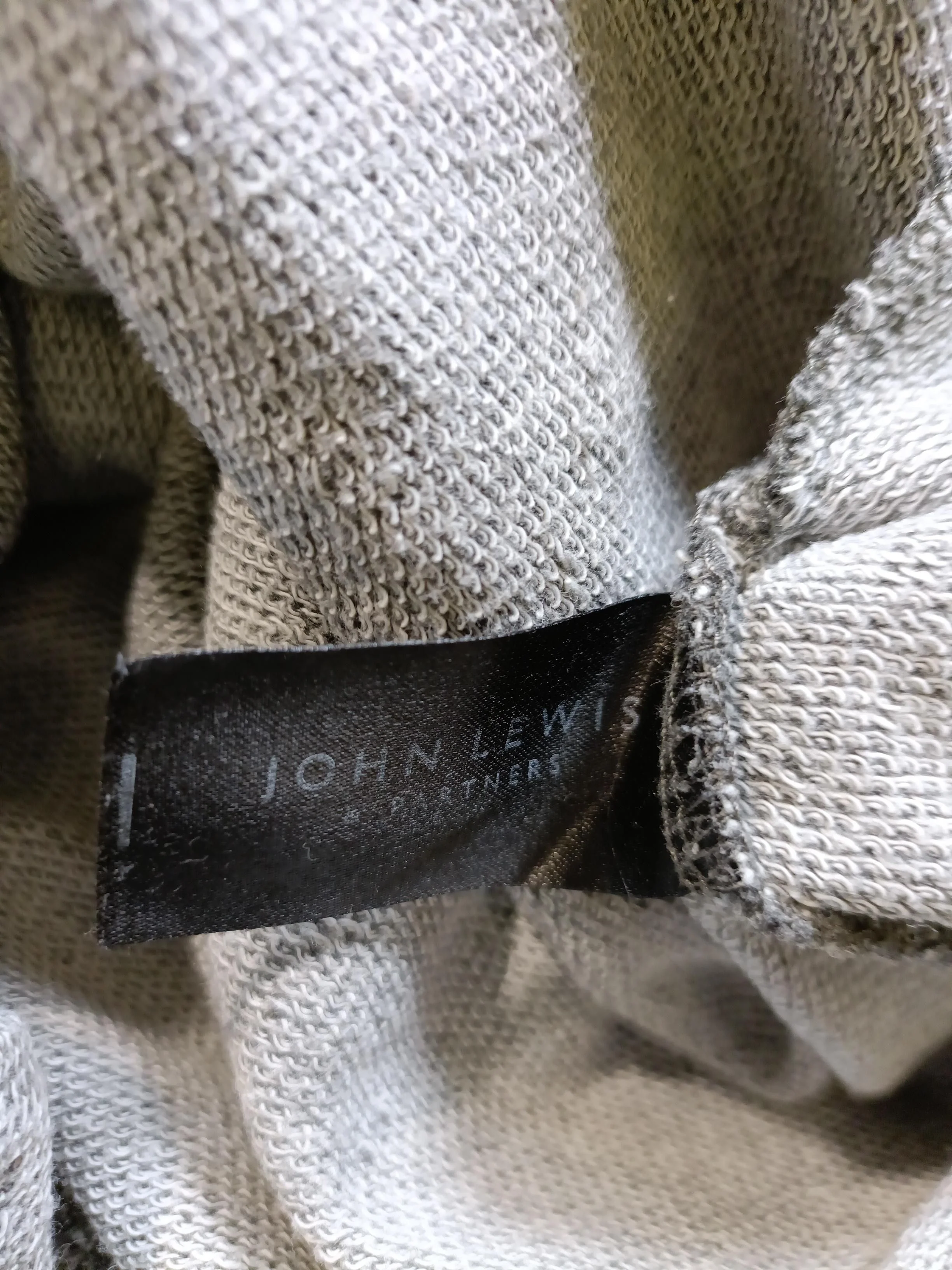 John Lewis Women's Sports Bottoms UK 18 Grey Cotton - Image 6