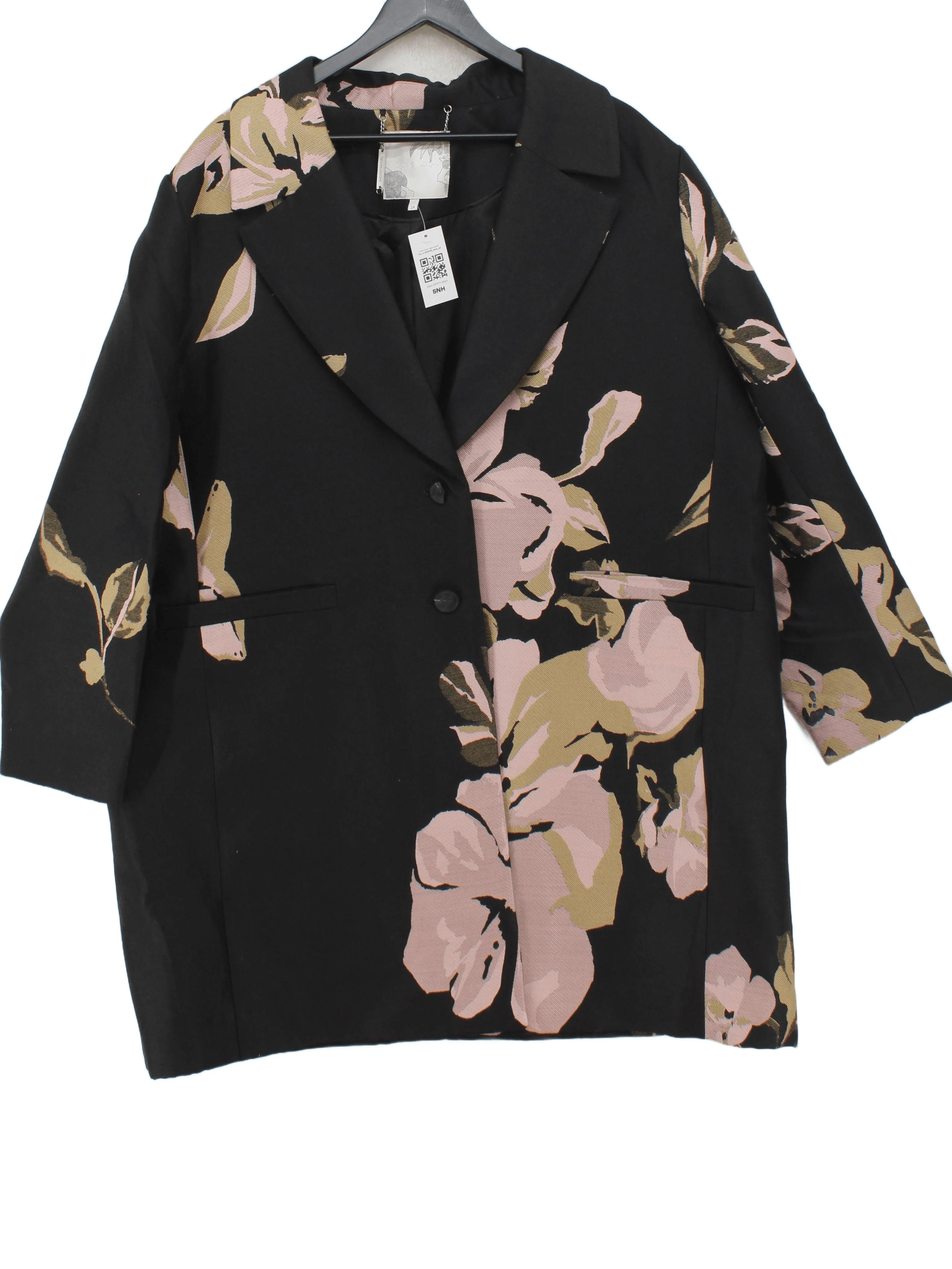 John Rocha Overcoat jacket black