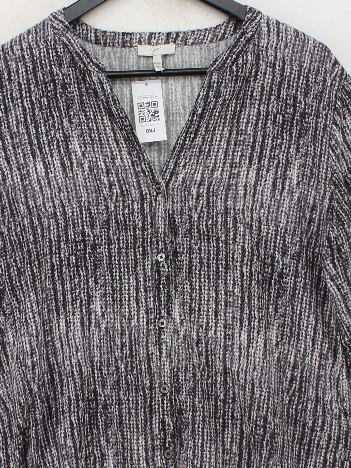 Joie Women's Blouse M Multi 100% Cotton Long Sleeve Collared Basic - Image 3