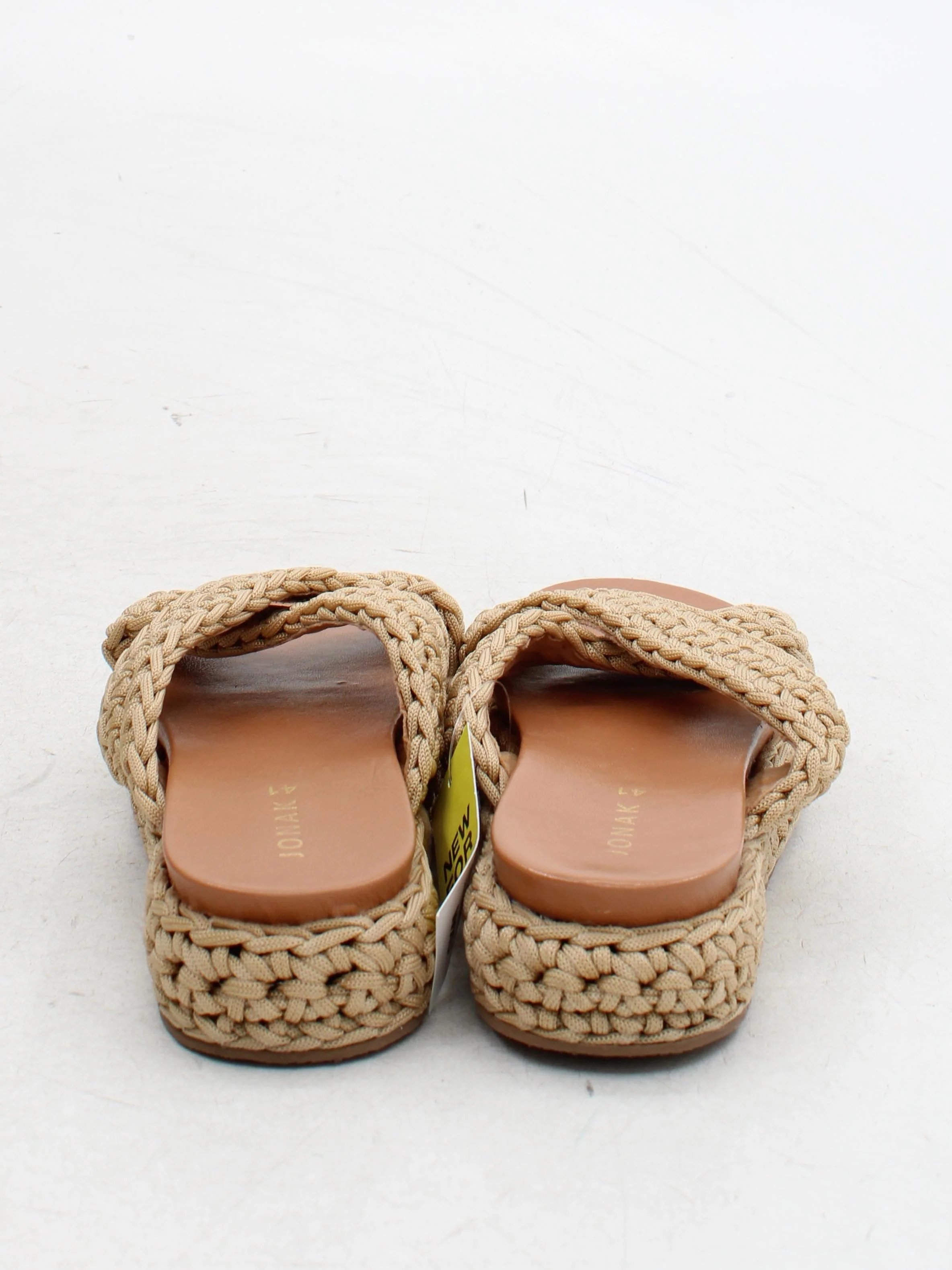 Jonak Women's Sandals UK 7.5 Tan 100% Other Flat - Image 3