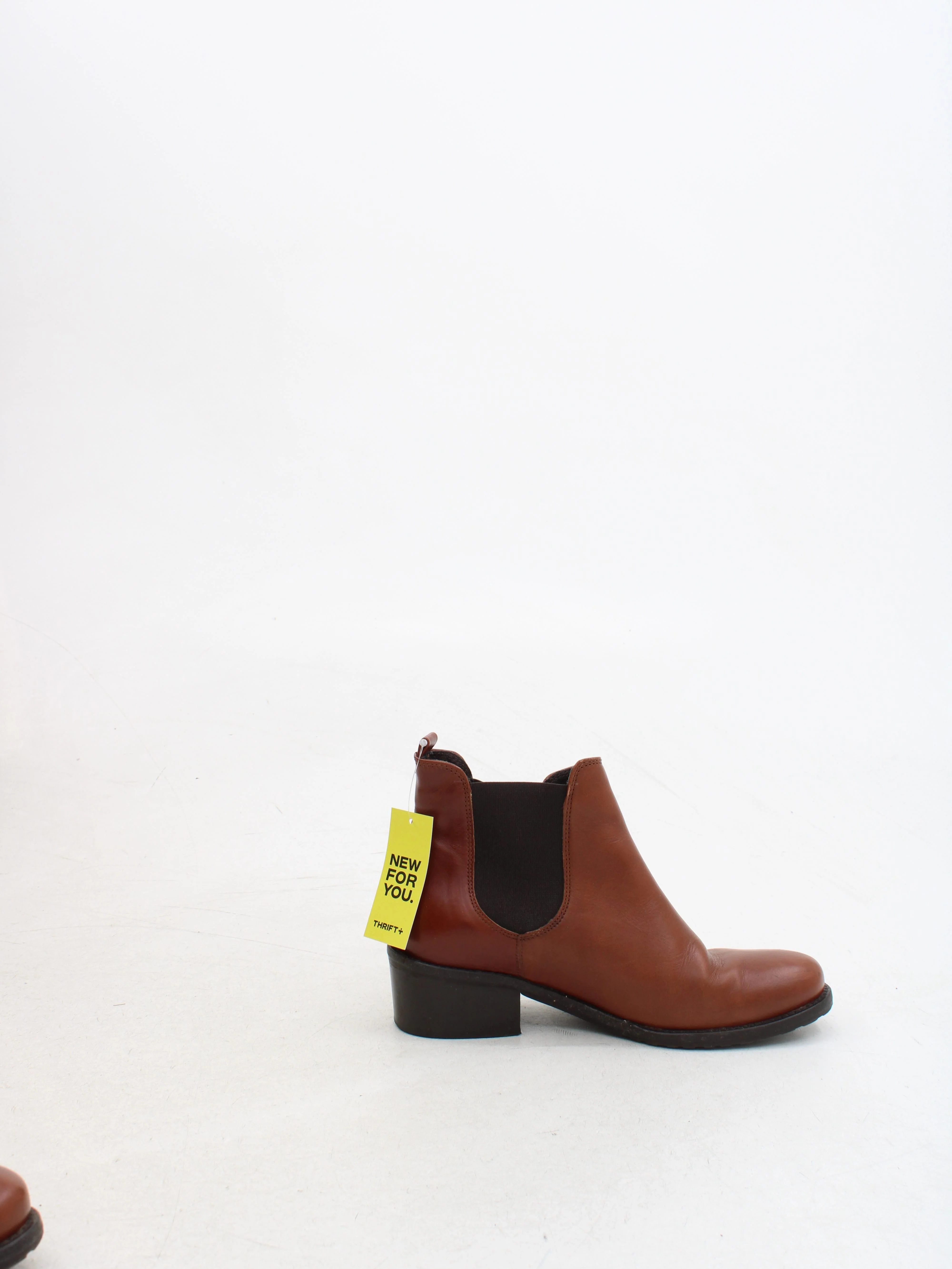 Jones Bootmaker Women's Boots UK 4 Brown 100% Leather Chelsea - Image 5