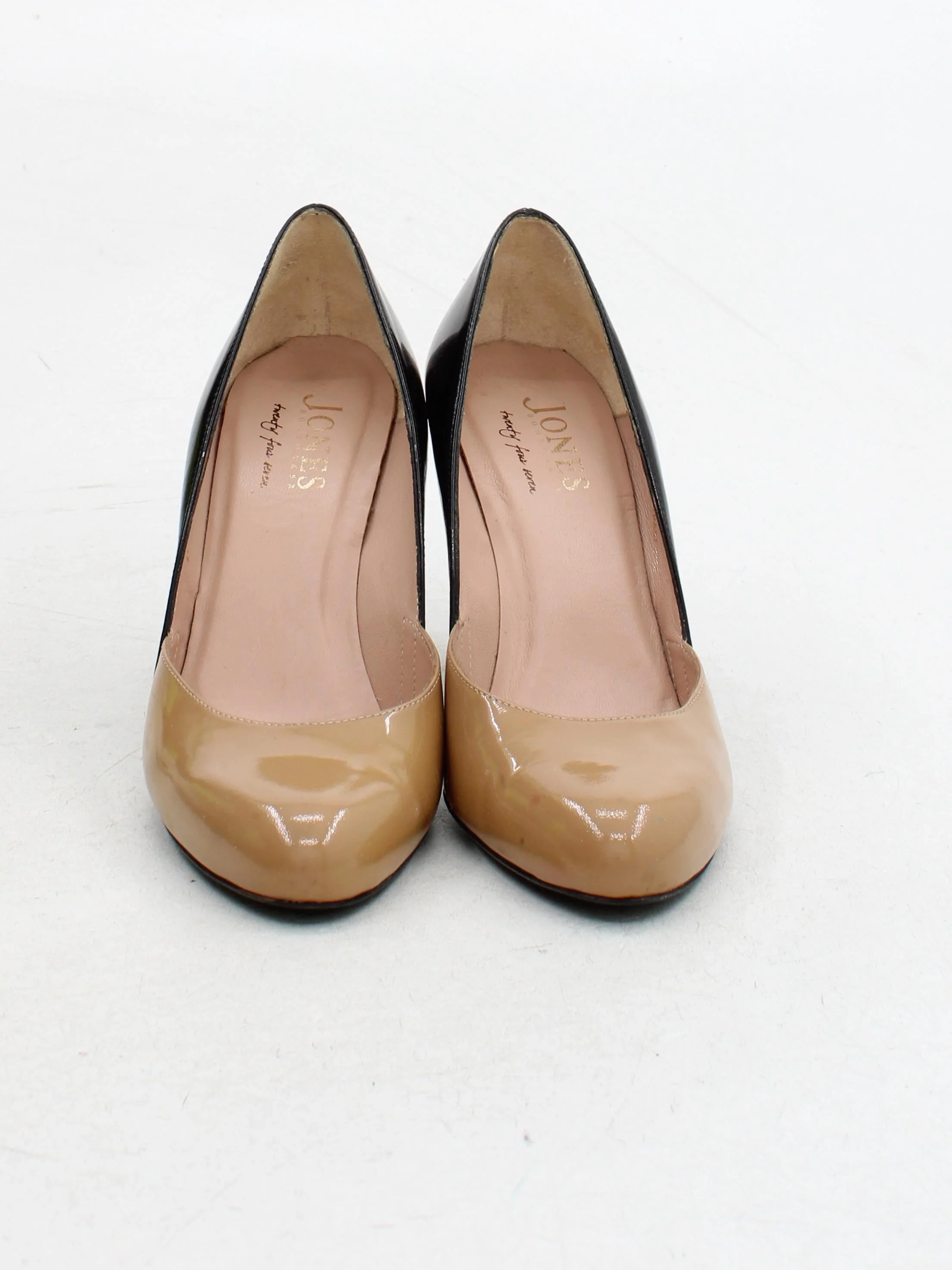Jones Bootmaker Women's Heels UK 7 Tan 100% Leather Court - Image 2