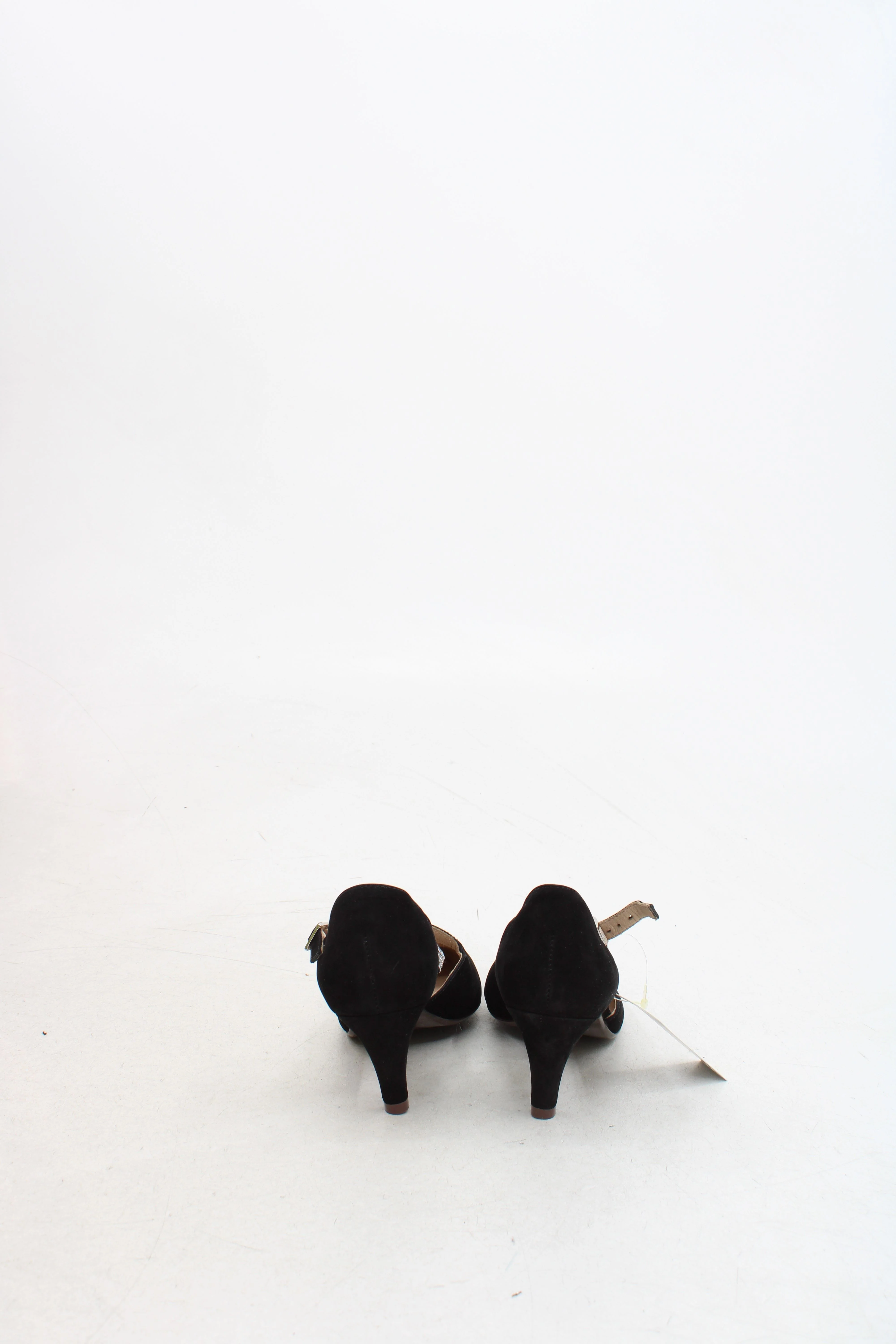 Jones Women's Heels UK 7 Black 100% Suede Court - Image 3