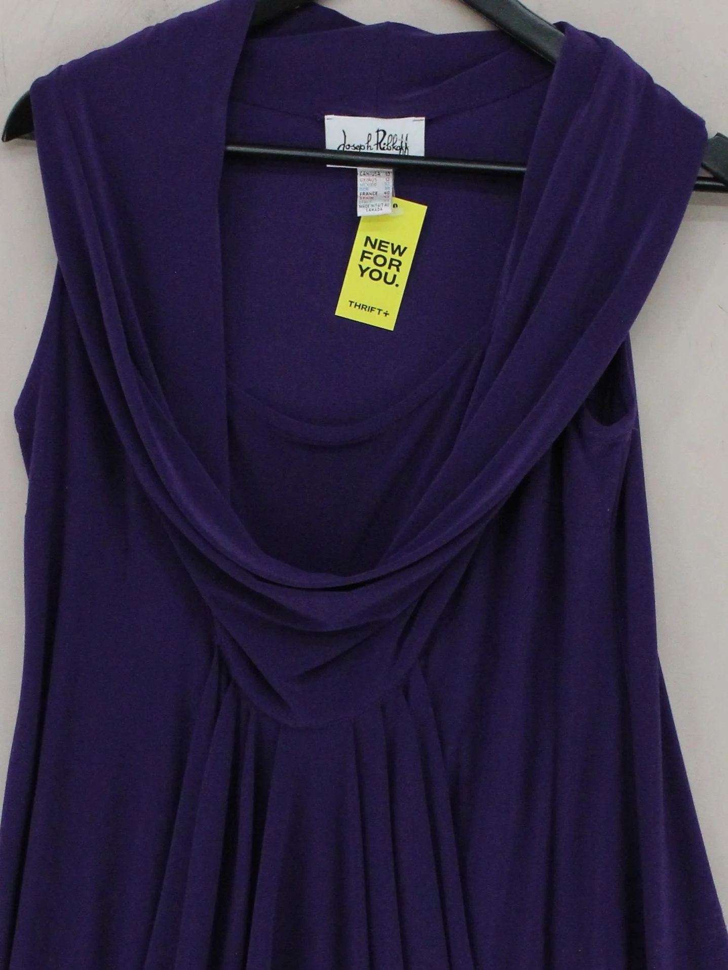 Joseph Ribkoff Mini Dress UK12 in Purple - Image 3