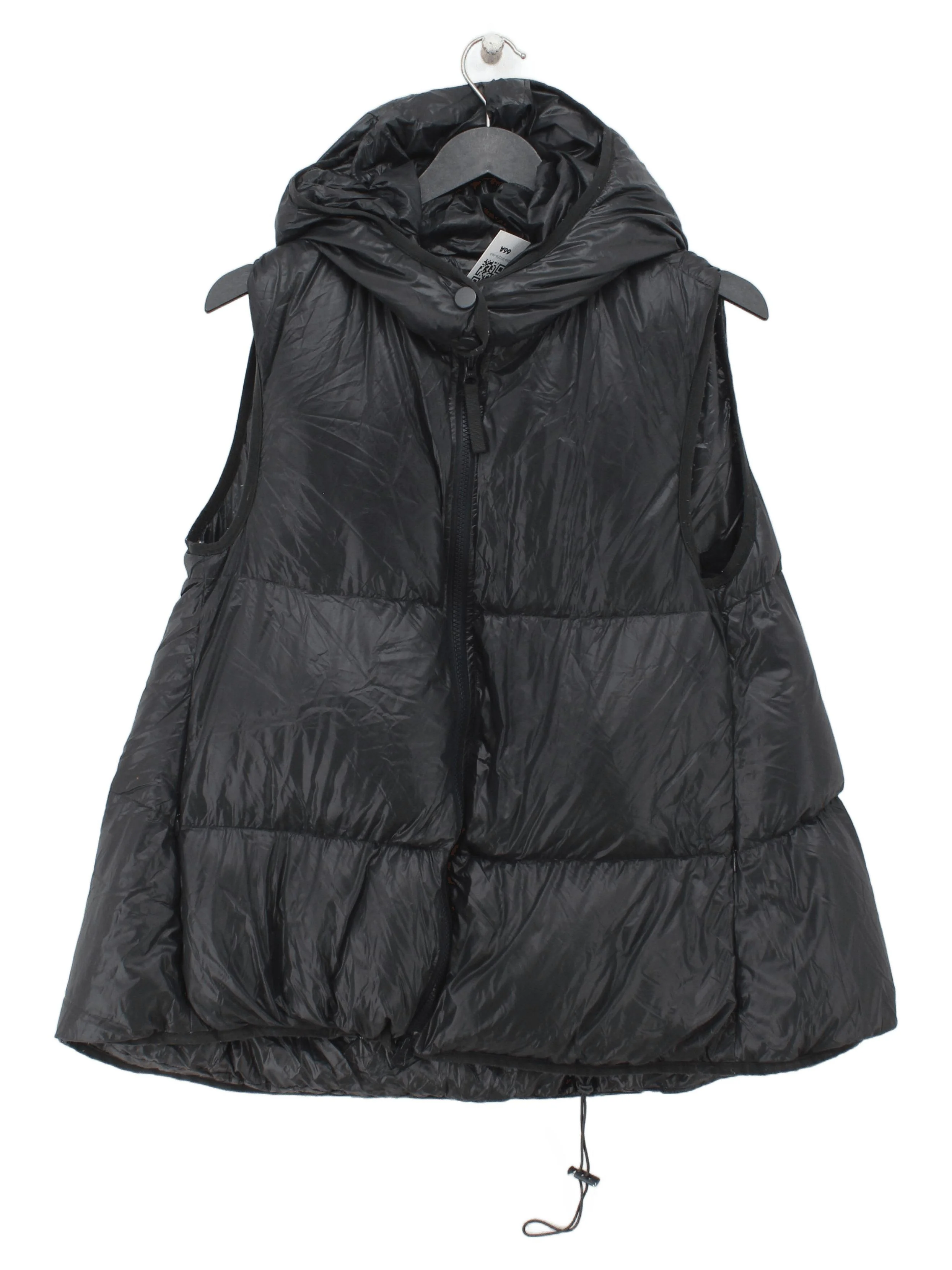 Joseph Women's Coat UK 10 Black 100% Nylon Overcoat