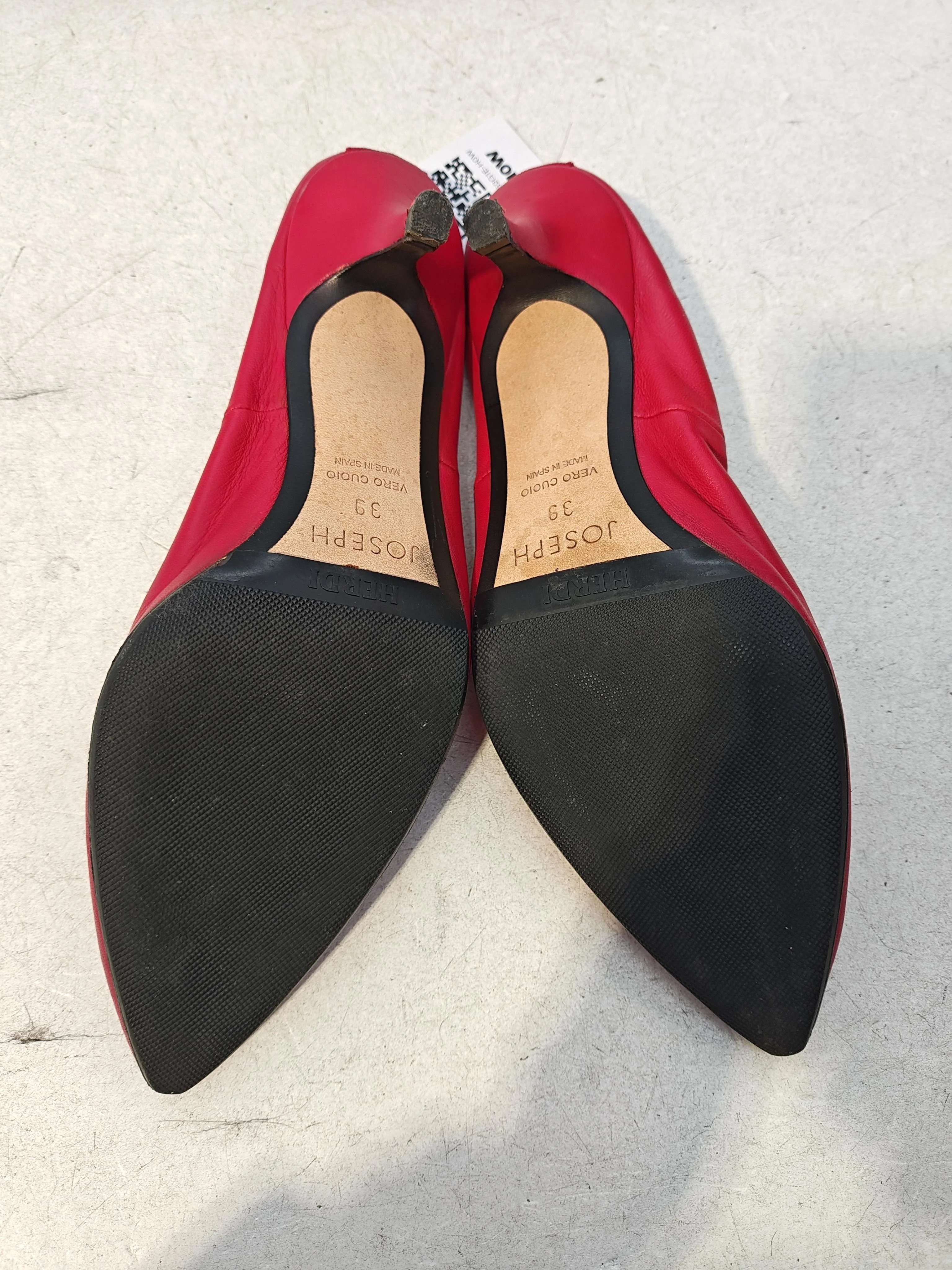 Joseph Women's Heels UK 6 Red 100% Leather Court - Image 7