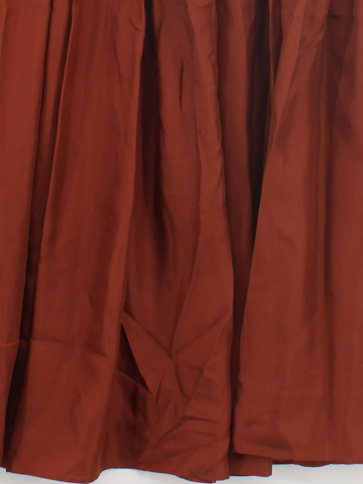 Joseph Women's Maxi Skirt UK 8 Brown Silk with Cotton Long Maxi - Image 4
