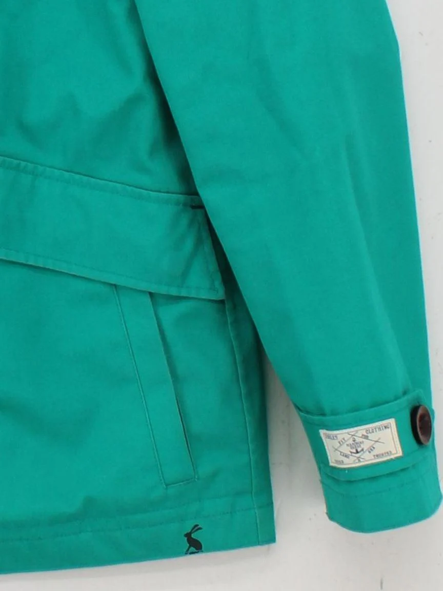 Joules Rain Coat jacket green - Image 4