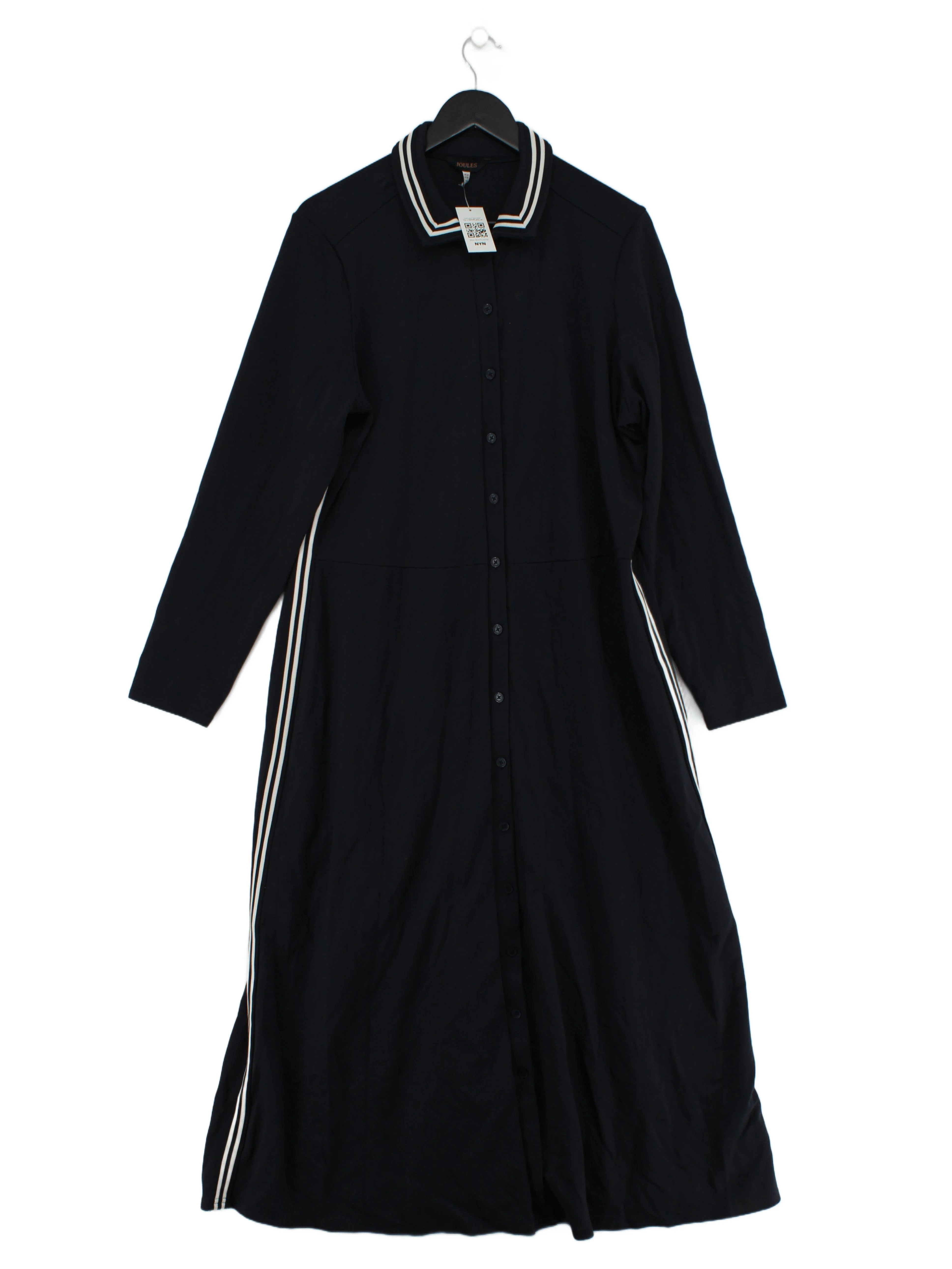 Joules Shirt Maxi Dress UK22 in Black