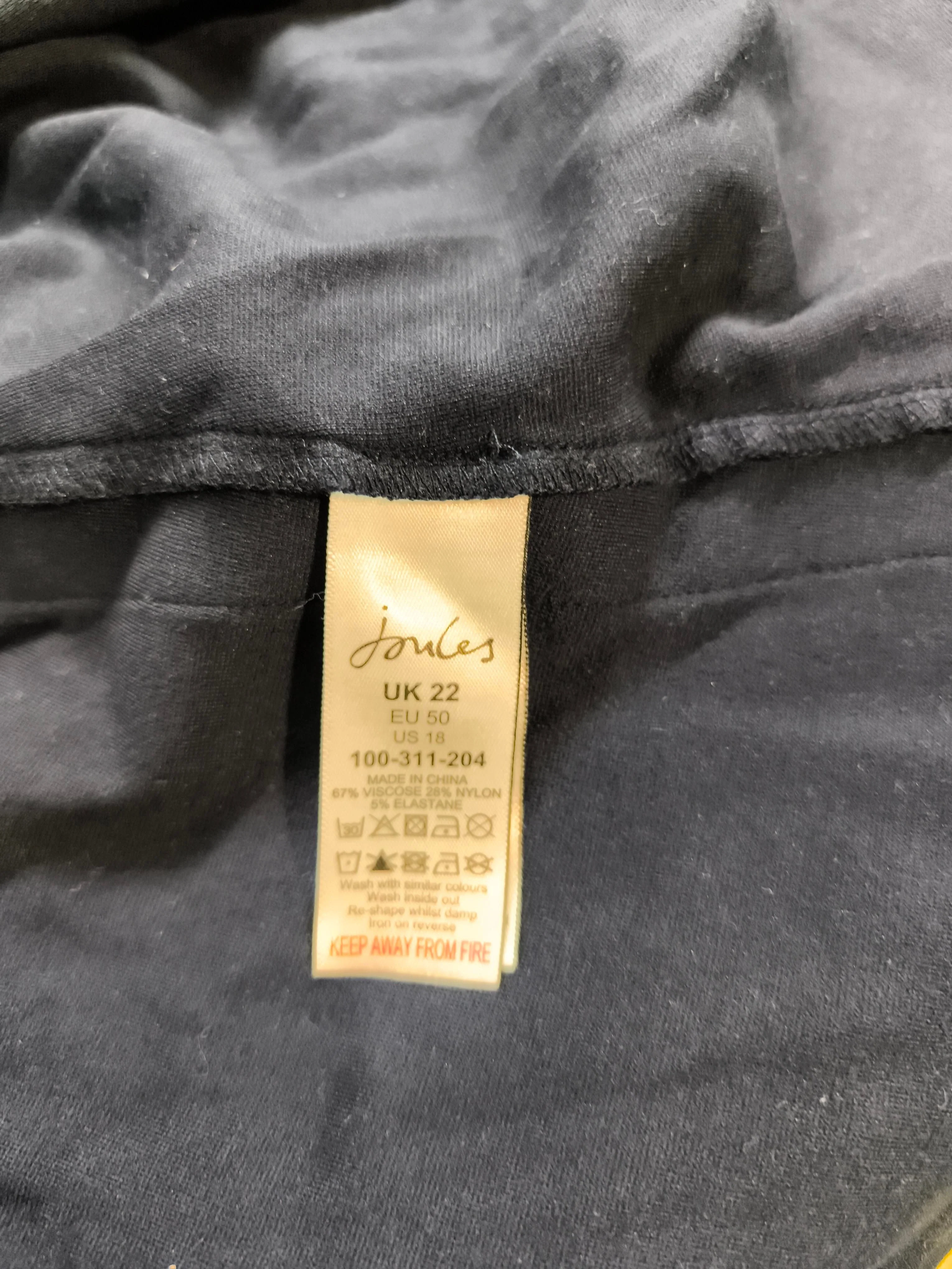 Joules Shirt Maxi Dress UK22 in Black - Image 7