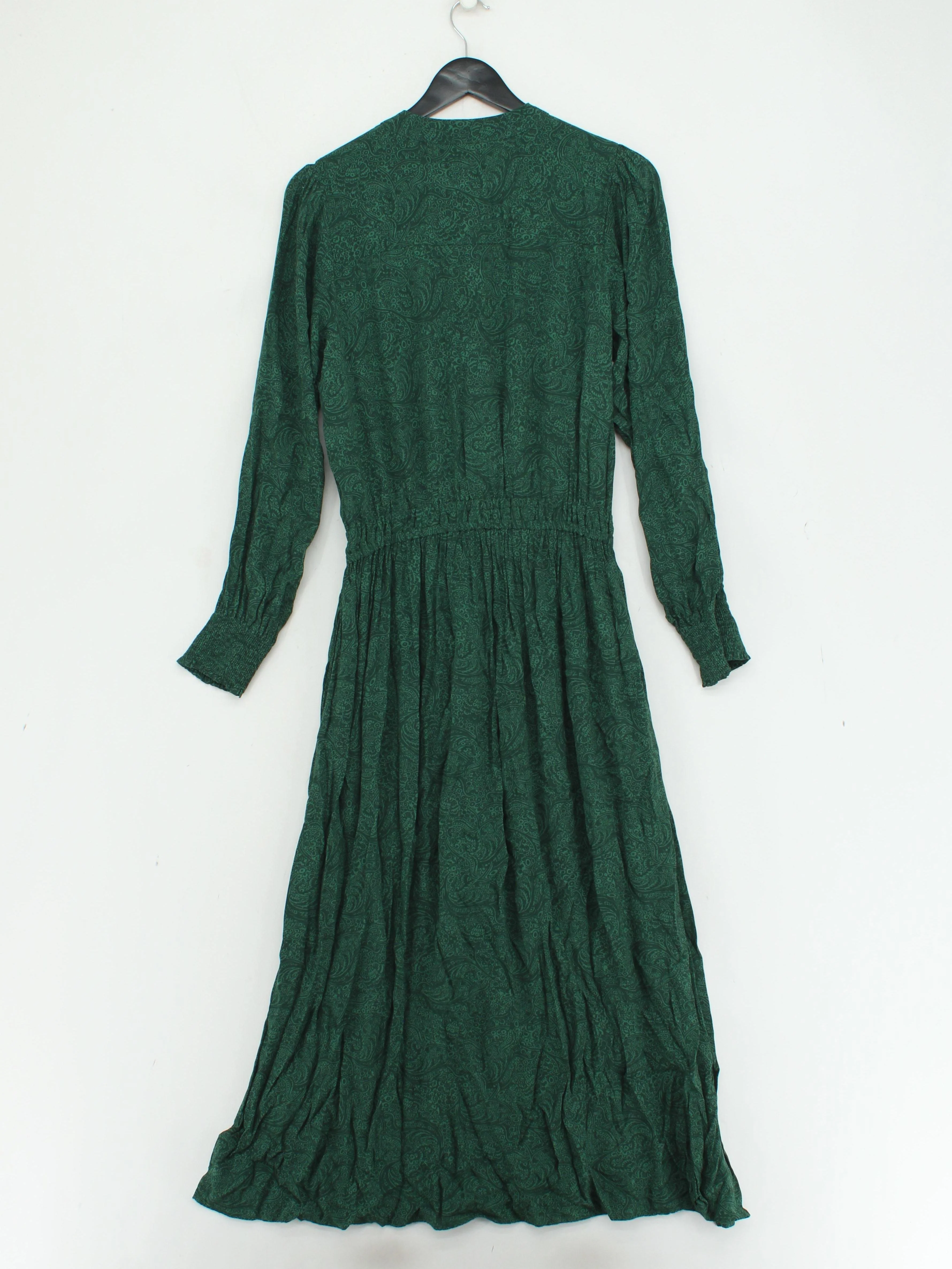 Joules Shirt Midi Dress UK12 in Green - Image 2