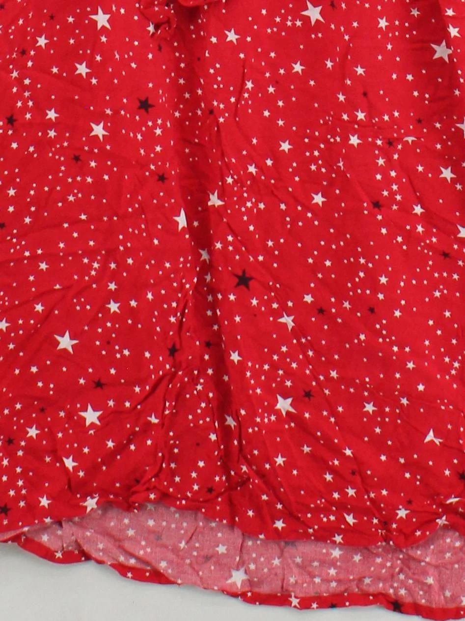 Joules Shirt Midi Dress UK14 in Red - Image 4