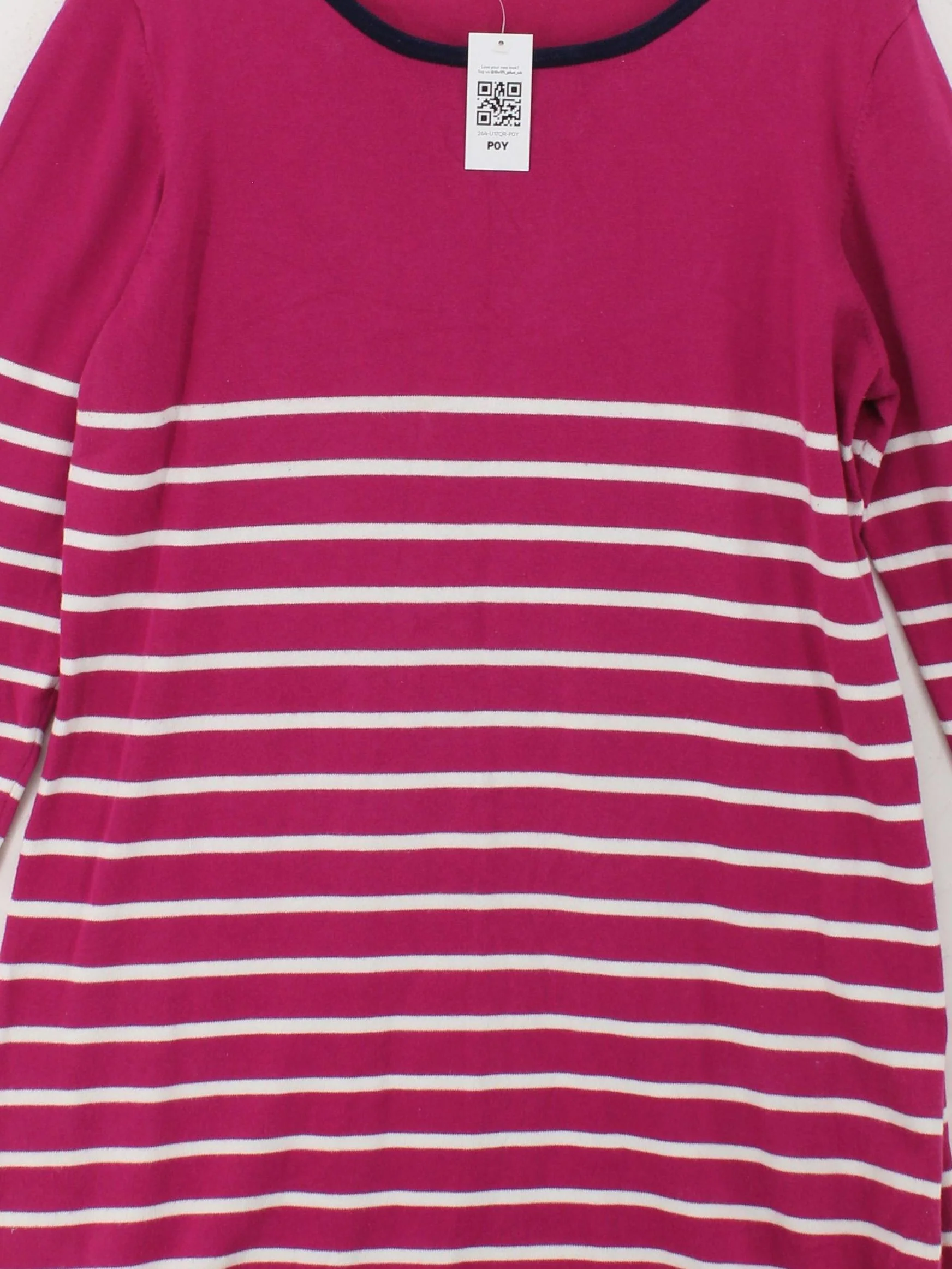 Joules T-Shirt Mini Dress UK18 in Pink - Image 3