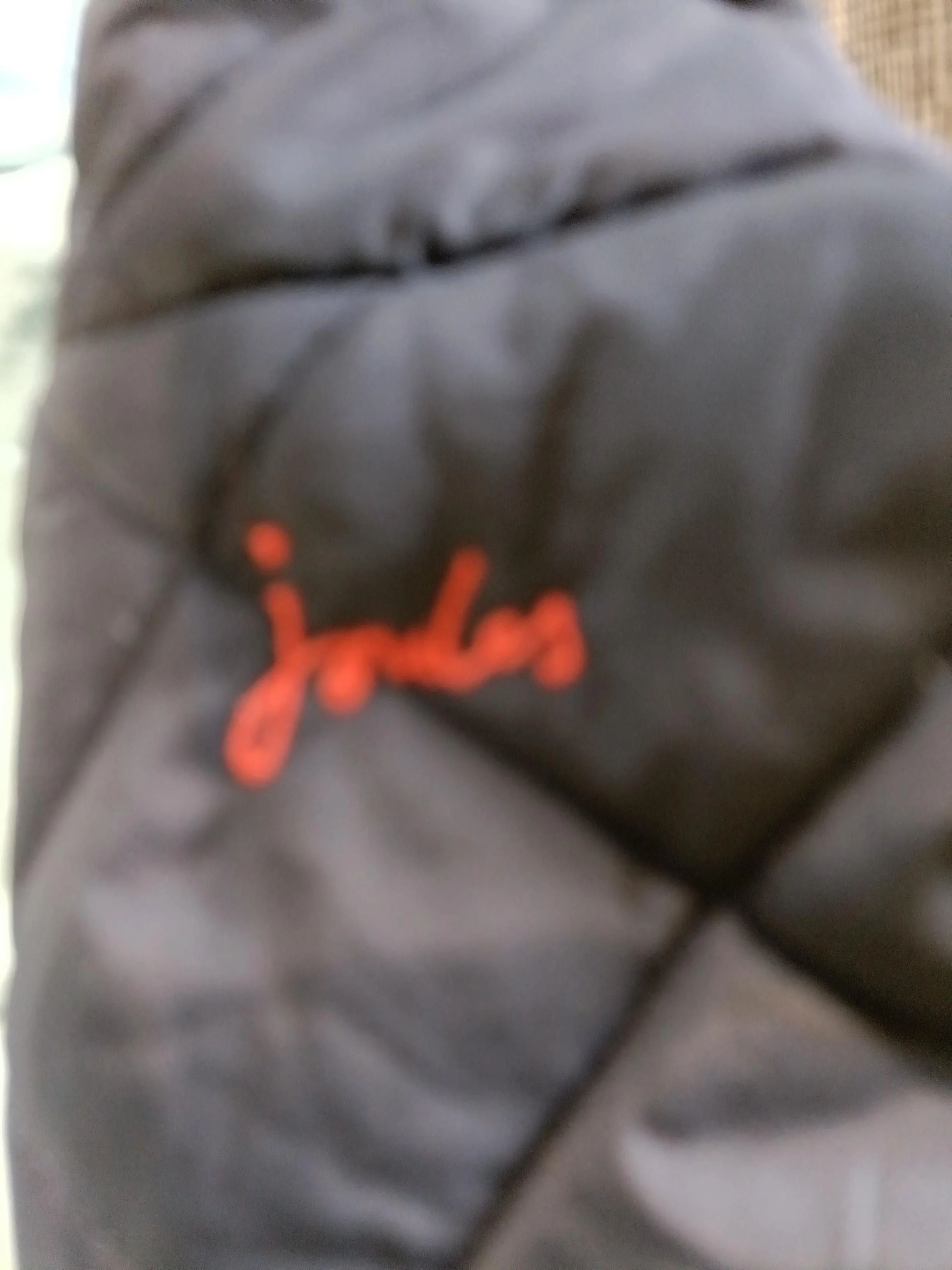 Joules Women's Coat UK 10 Black Polyester with Cotton Overcoat - Image 6