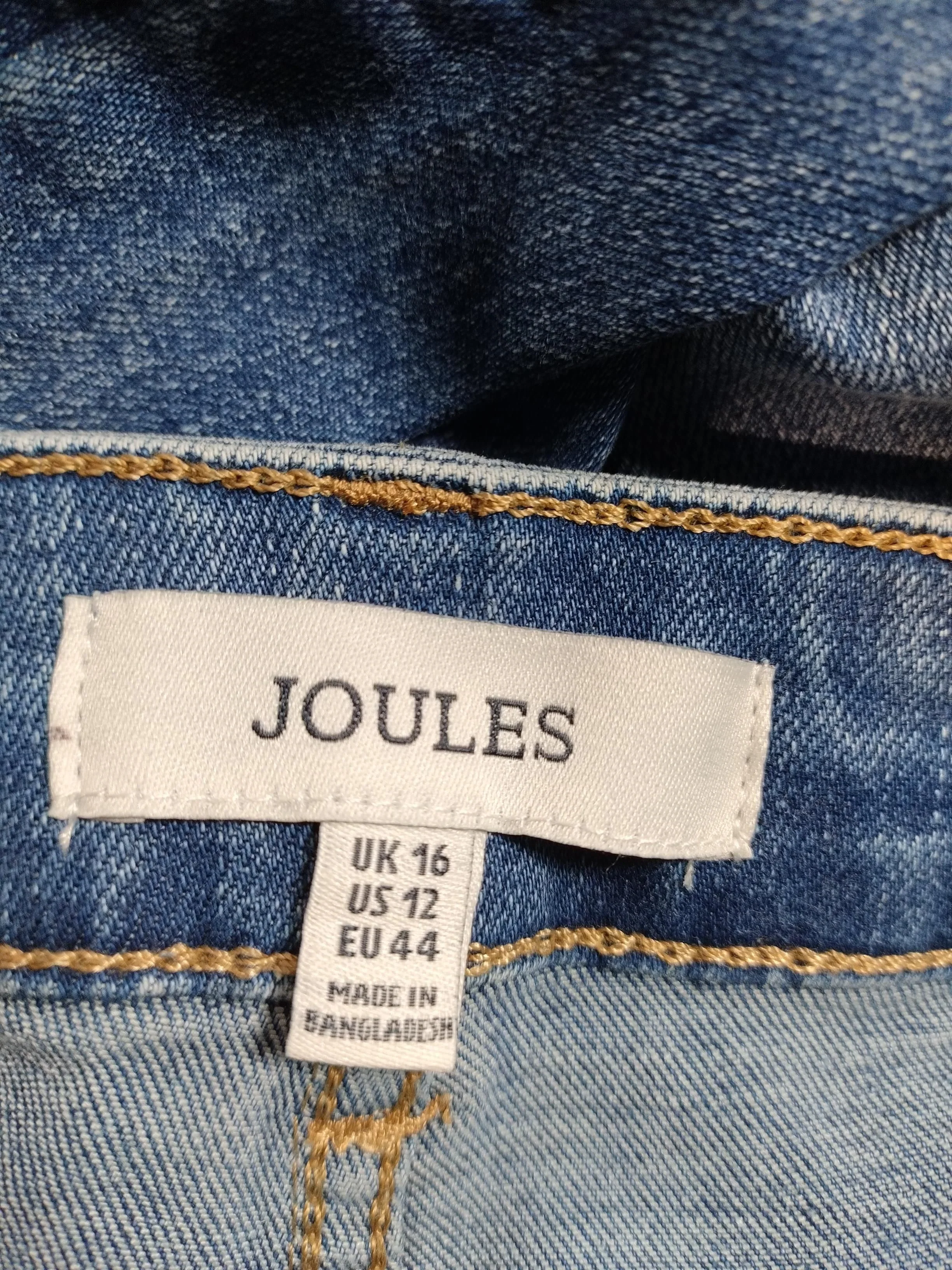 Joules Women's Jeans UK 16 Blue Cotton - Image 5